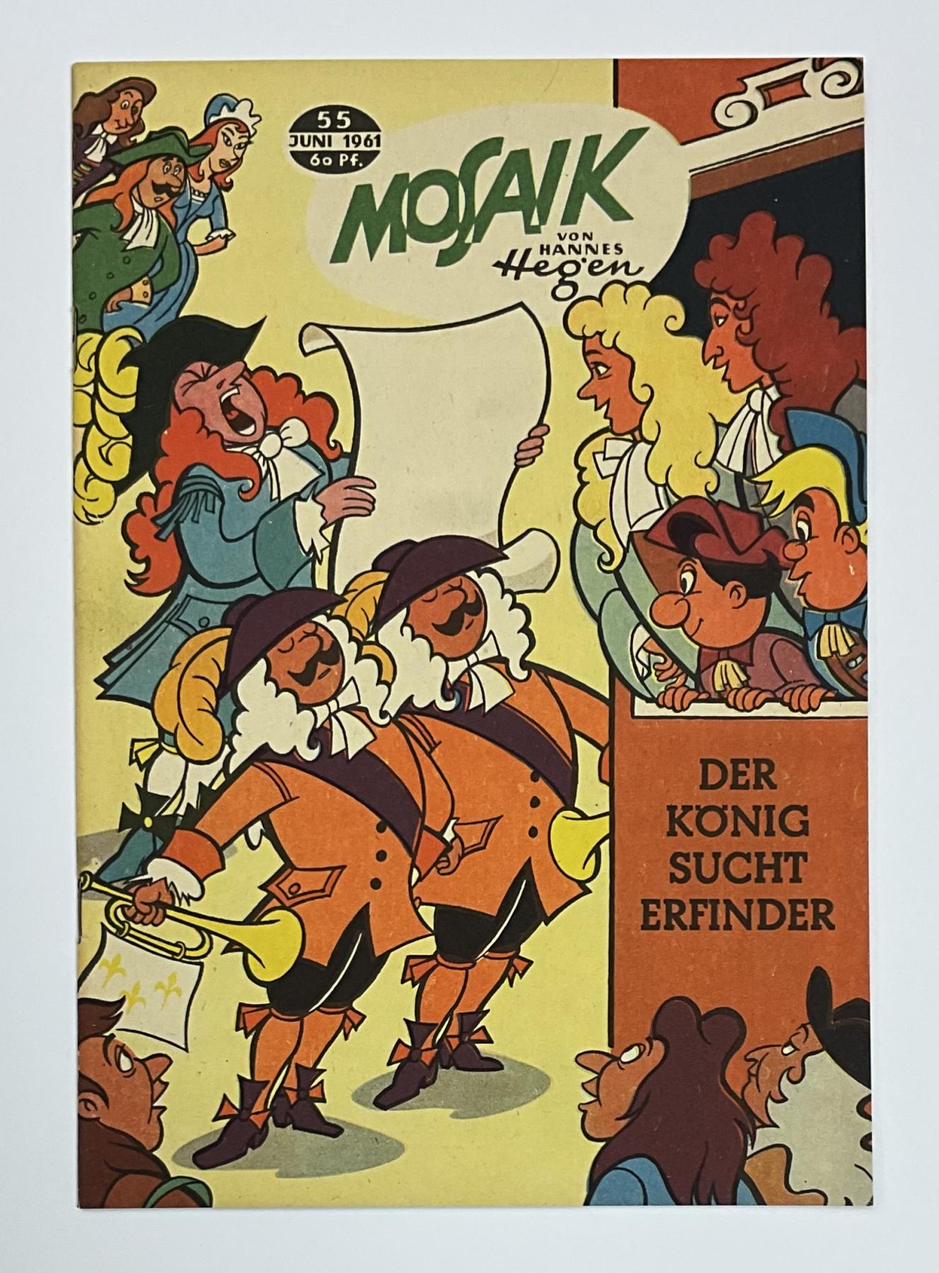 Digedags Nr. 55 (1961) Hannes Hegen - Der K&ouml;nig sucht Erfinder