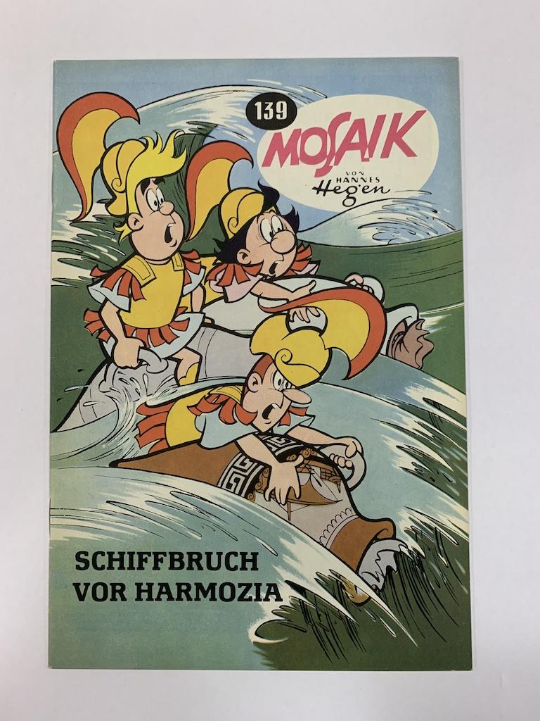 Mosaik Digedags Exportheft BRD Nr. 139 "Schiffbruch vor Harmozia"
