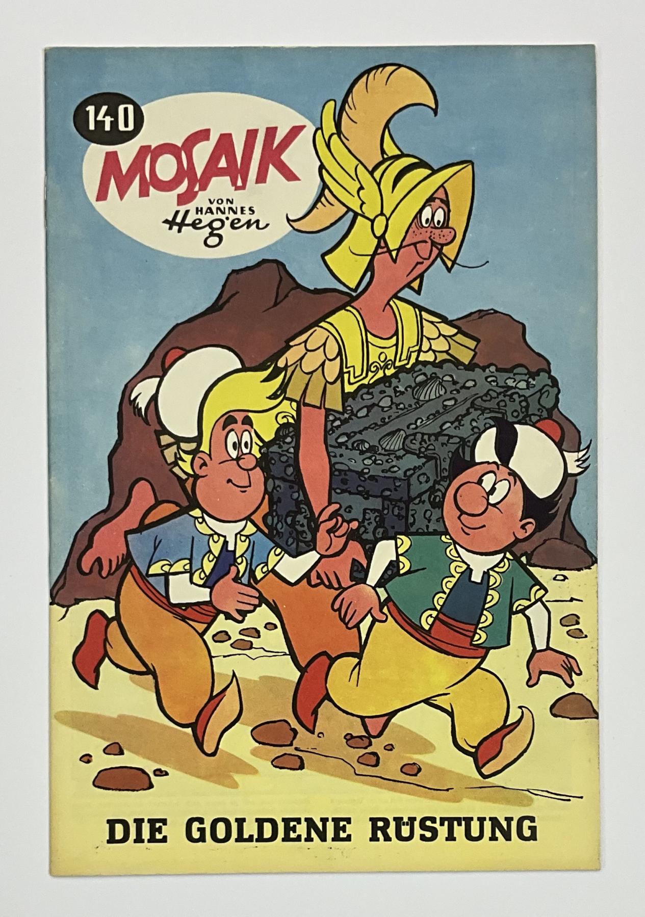 Mosaik Digedags Exportheft BRD Nr. 140 "Die goldene R&uuml;stung"