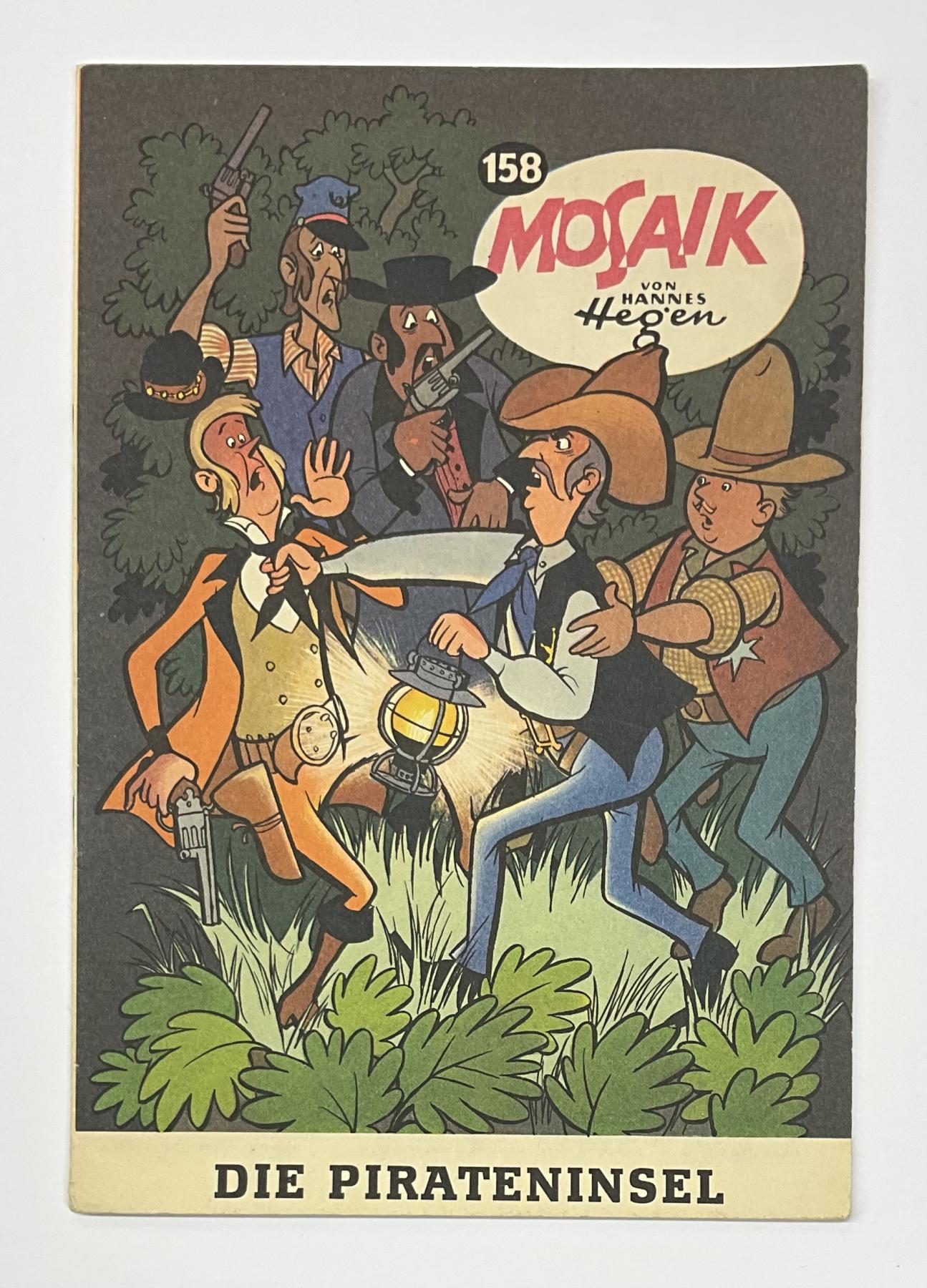 Mosaik Digedags Exportheft BRD Nr. 158 "Die Pirateninsel"