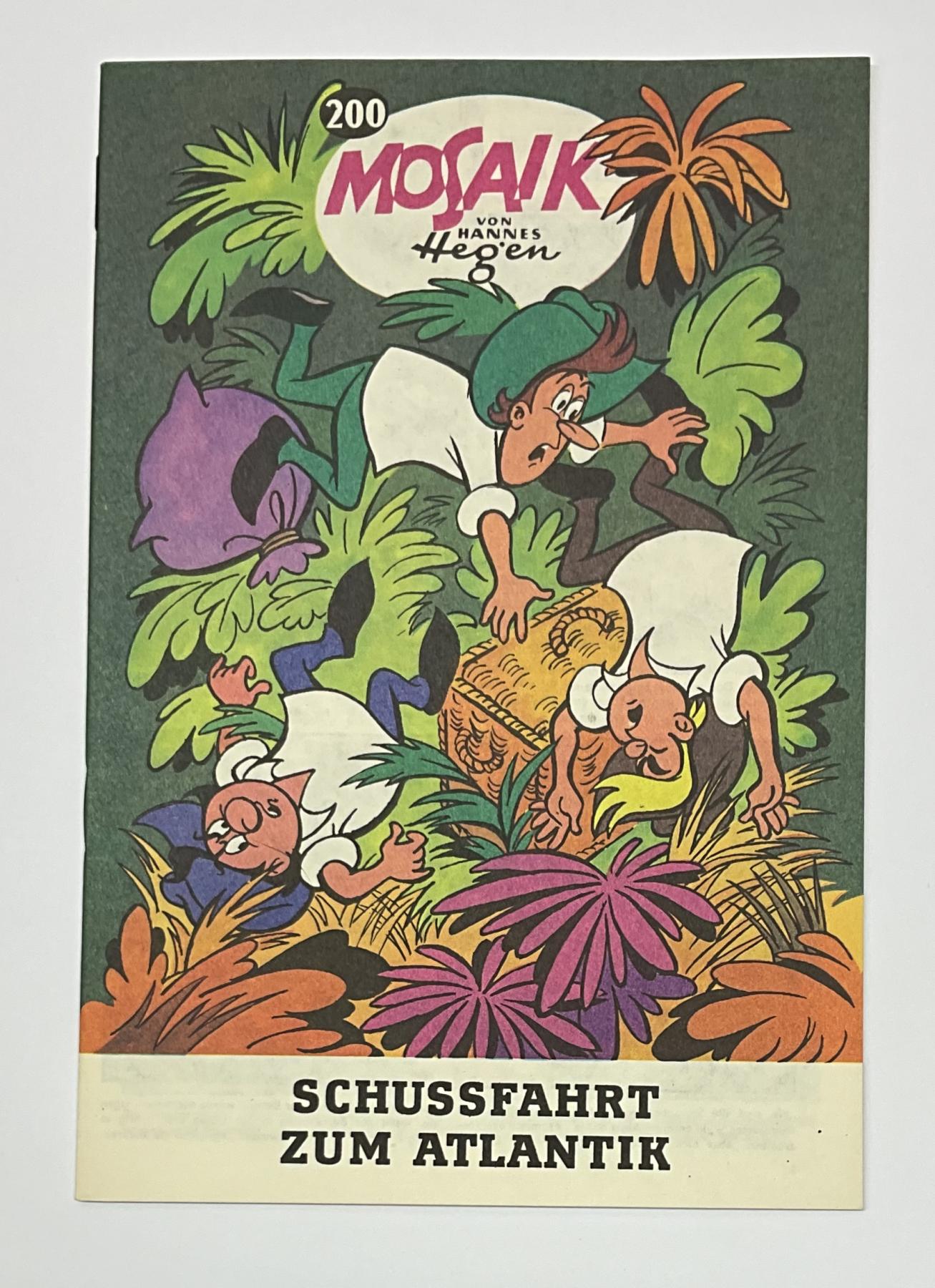 Mosaik Digedags Exportheft BRD Nr. 200 "Schlussfahrt zum Atlantik"