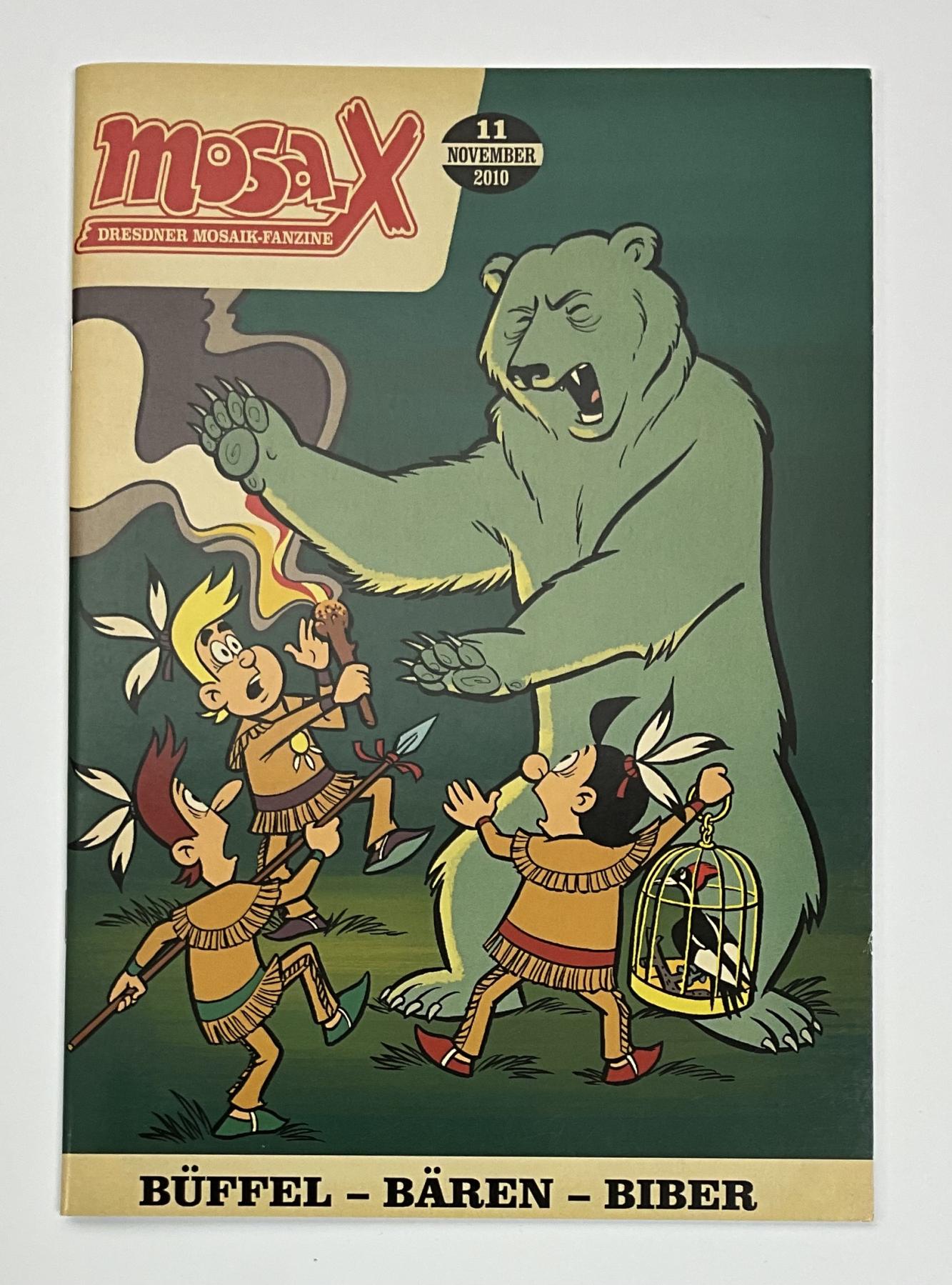 Fanzine Mosa.X Nr. 11 "B&uuml;ffel- B&auml;ren- Biber"