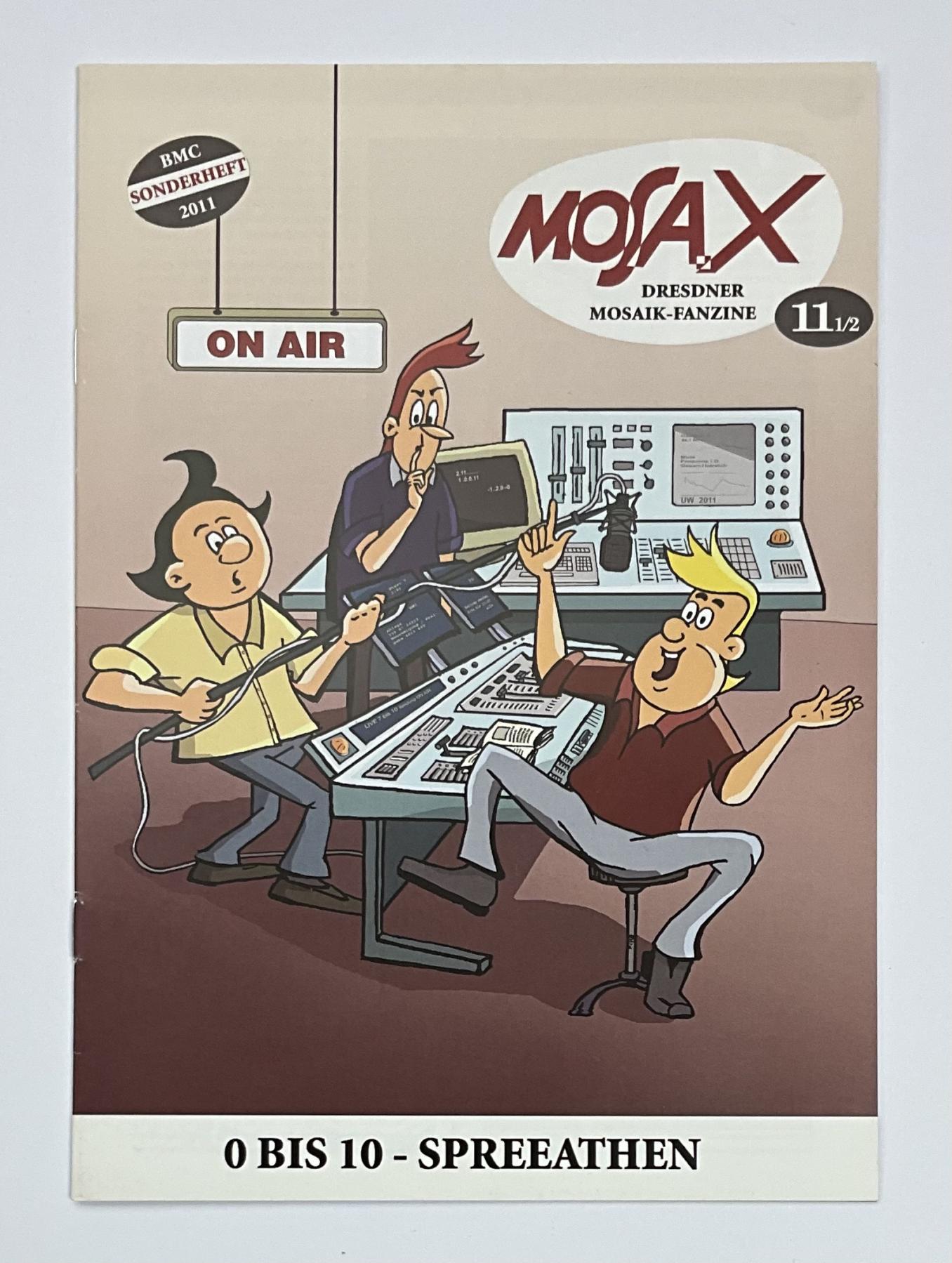 Mosa.X Nr. 11 1/2 "0 bis 10- Spreeathen"