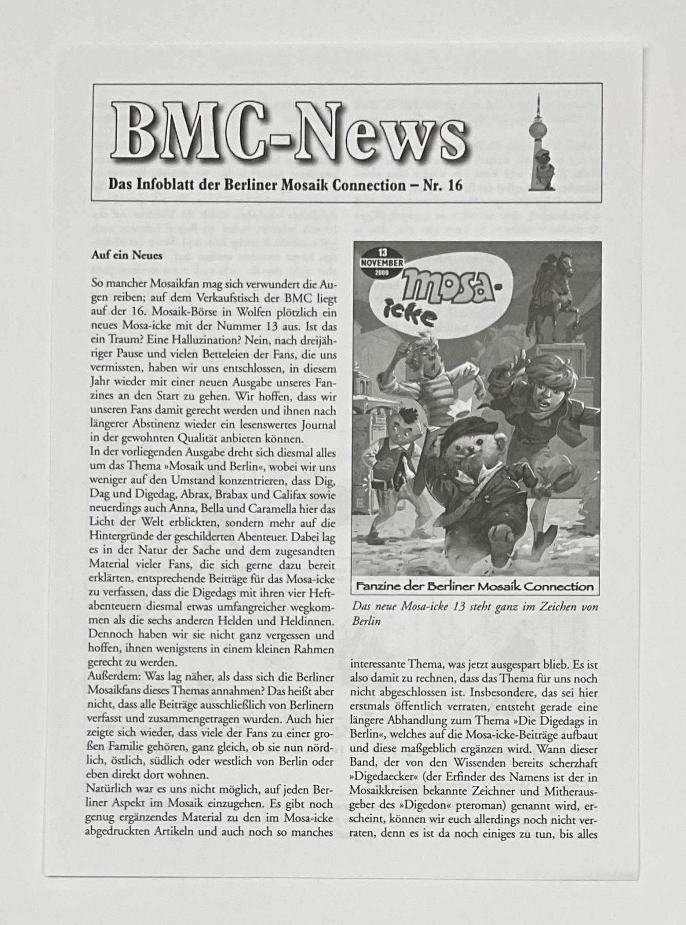 BMC-News Nr. 16