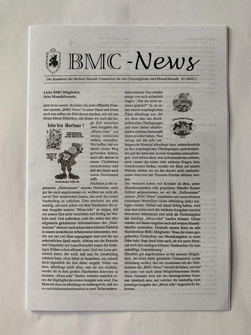 BMC-News Nr. 1