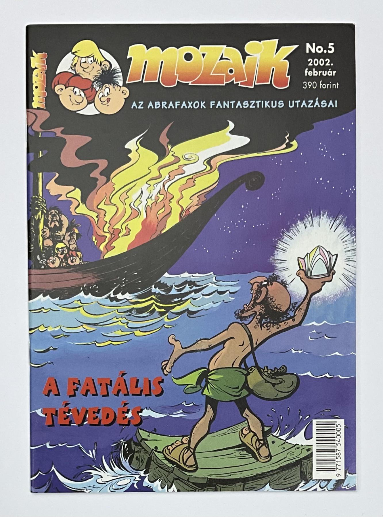 Abrafaxe Ungarn Nr. 5 "A fat&aacute;lis t&eacute;ved&eacute;s"