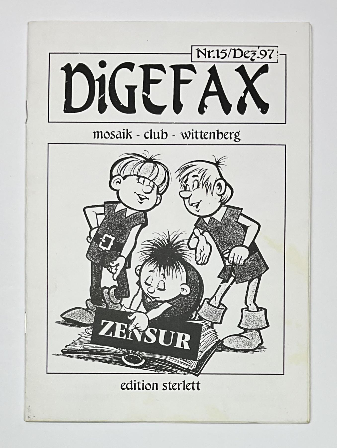 Digefax Nr. 15 (1997)
