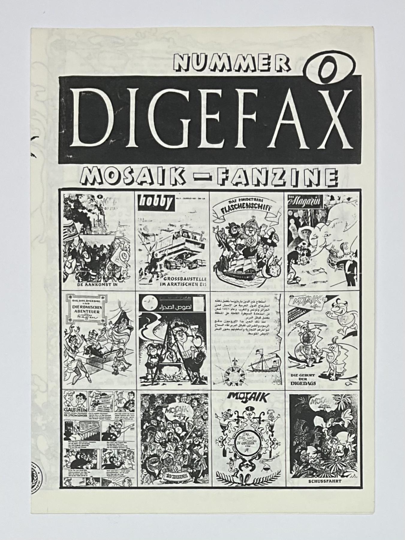 Digefax Nr. 0 (1992)