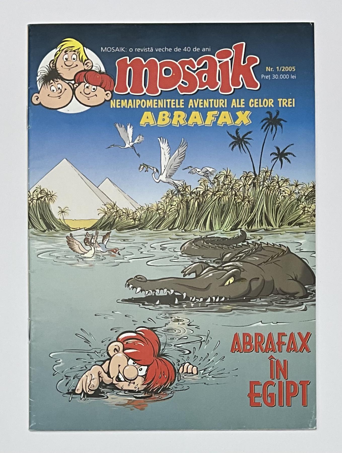 Abrafaxe Rum&auml;nien Nr. 1/2005 "Abrafax &icirc;n egipt"