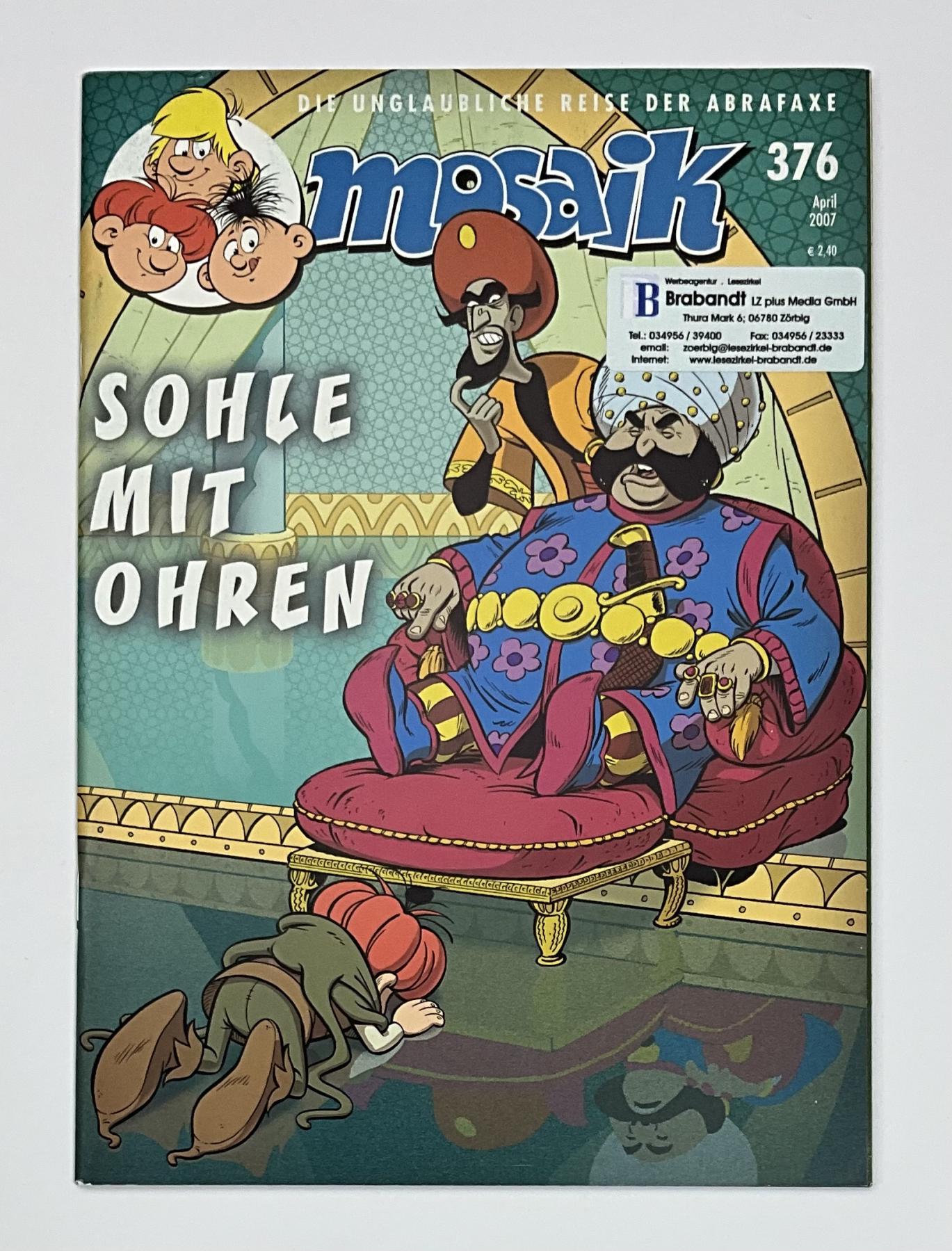 Abrafaxe Sonderausgabe "Sohle mit Ohren"-  Nr. 376