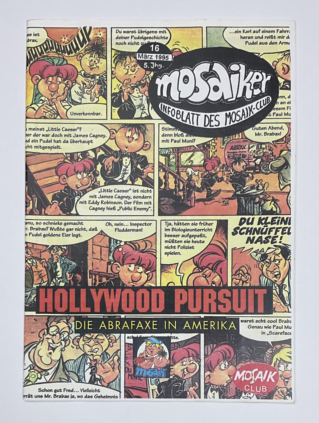 Mosaiker Info-Blatt Nr. 16/1 (1995)