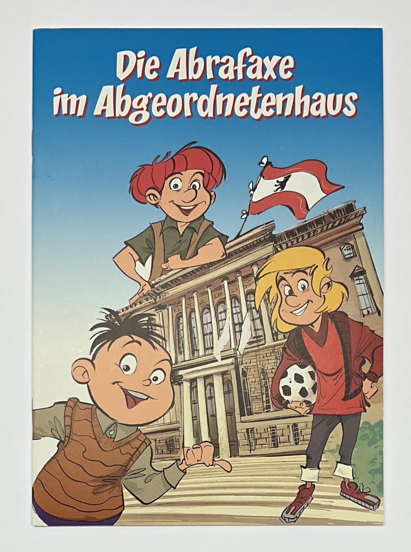 Abrafaxe Sonderausgabe "Die Abrafaxe im Abgeordnetenhaus"