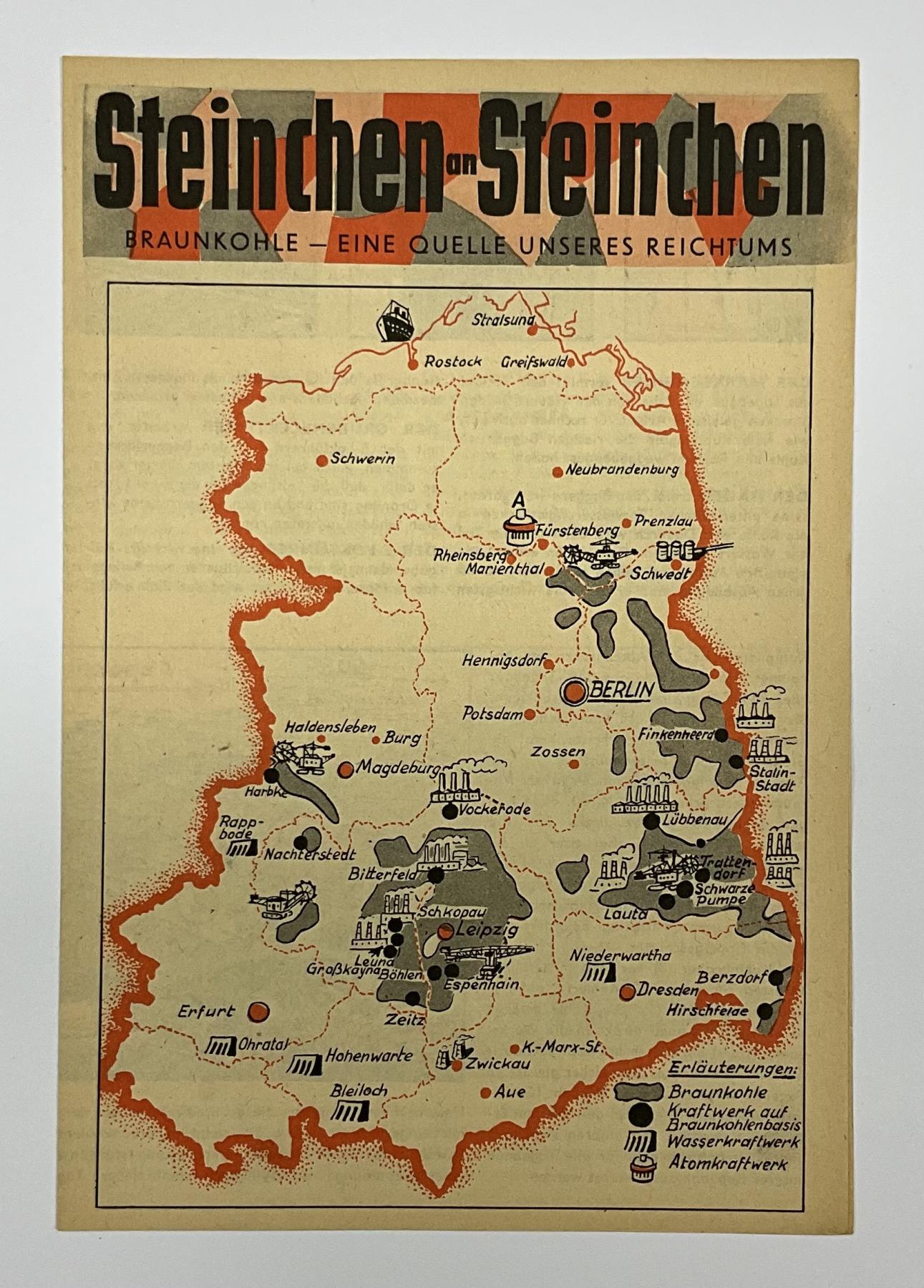 Beilage Digedags Nr. 41 "Braunkohle- eine Quelle unseres Reichtums"