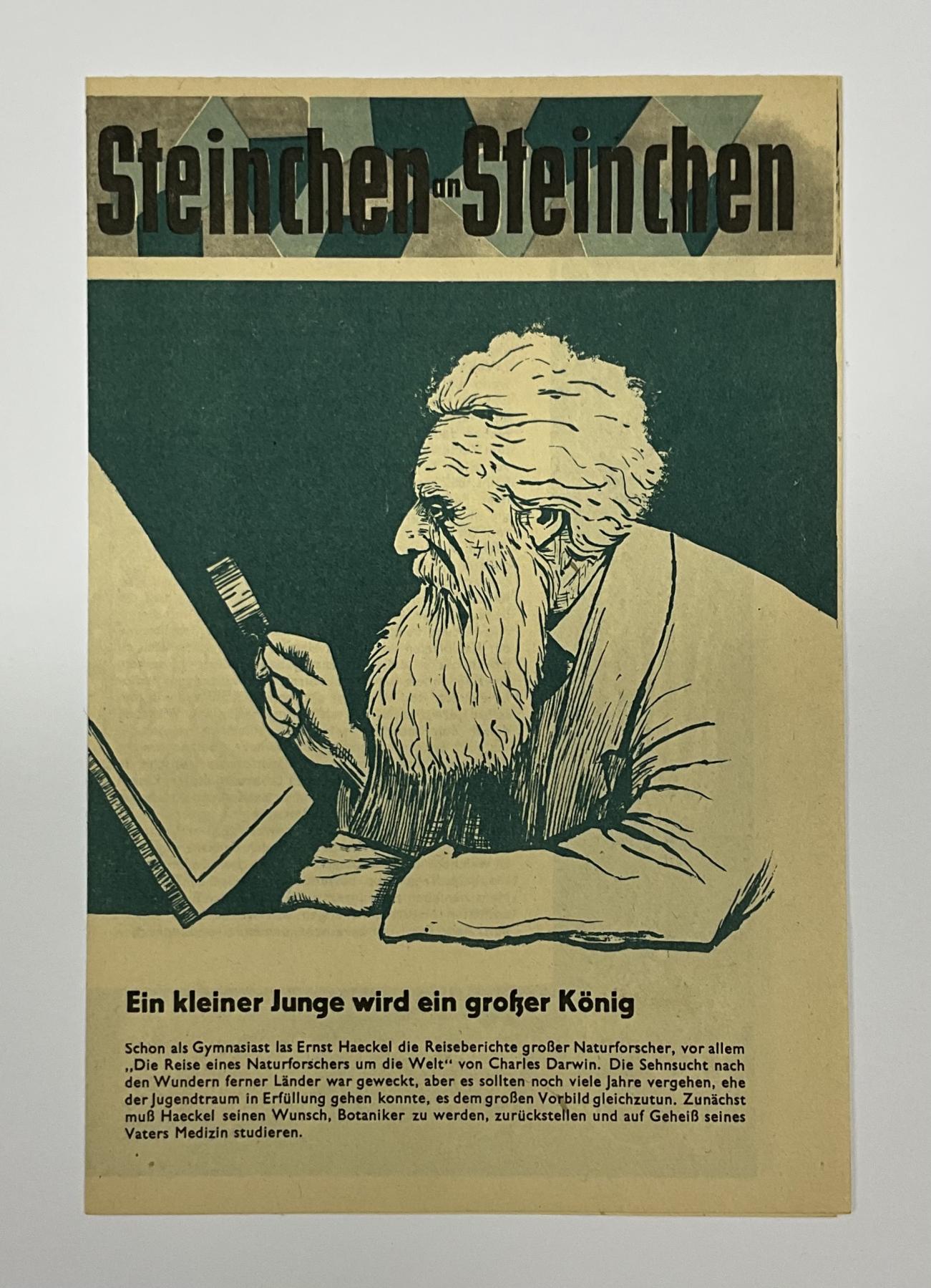 Beilage Digedags Nr. 62 "Ein kleiner Junge wird ein gro&szlig;er K&ouml;nig"