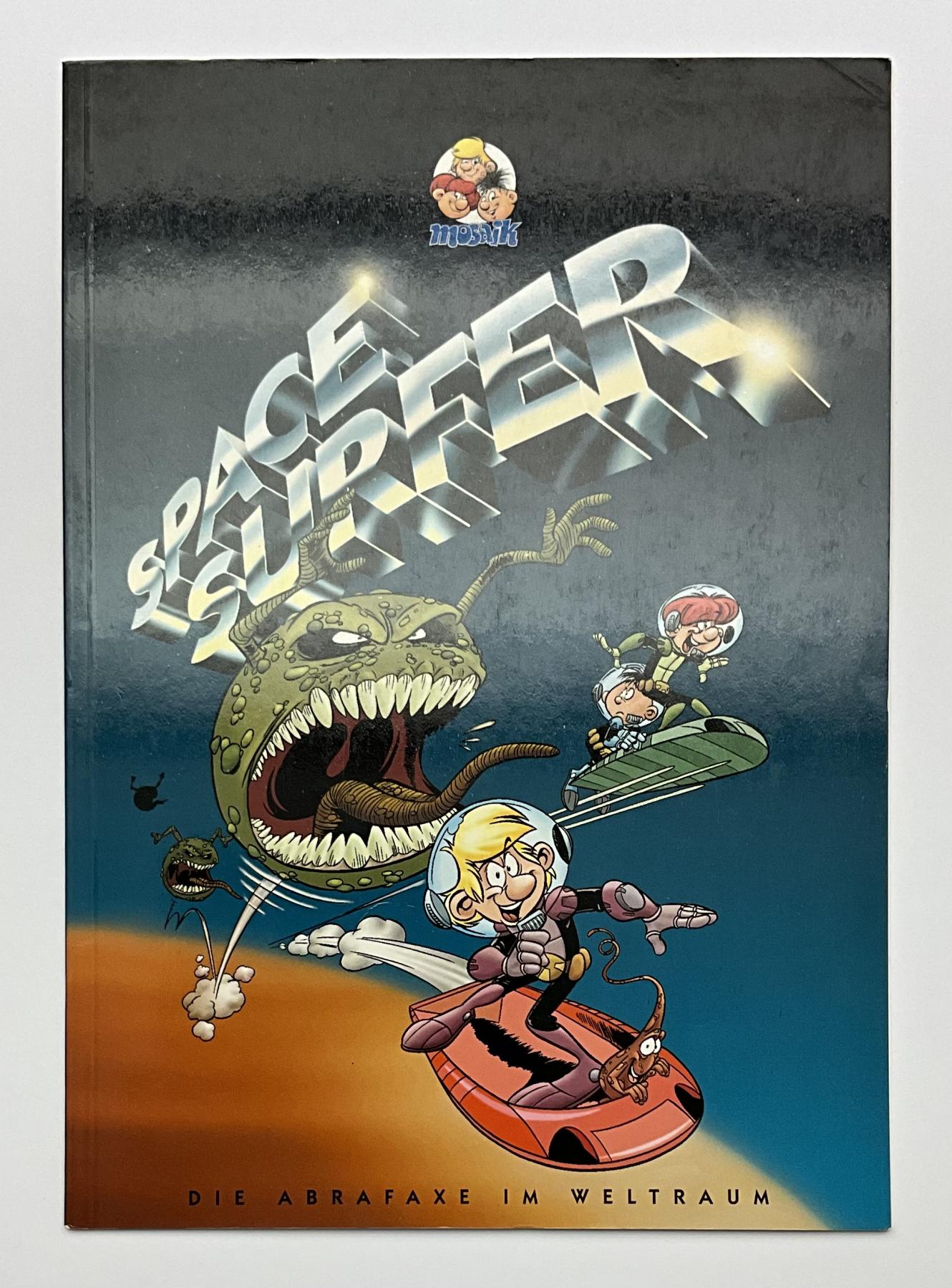 Die Abrafaxe im Weltraum- "Space surfer"
