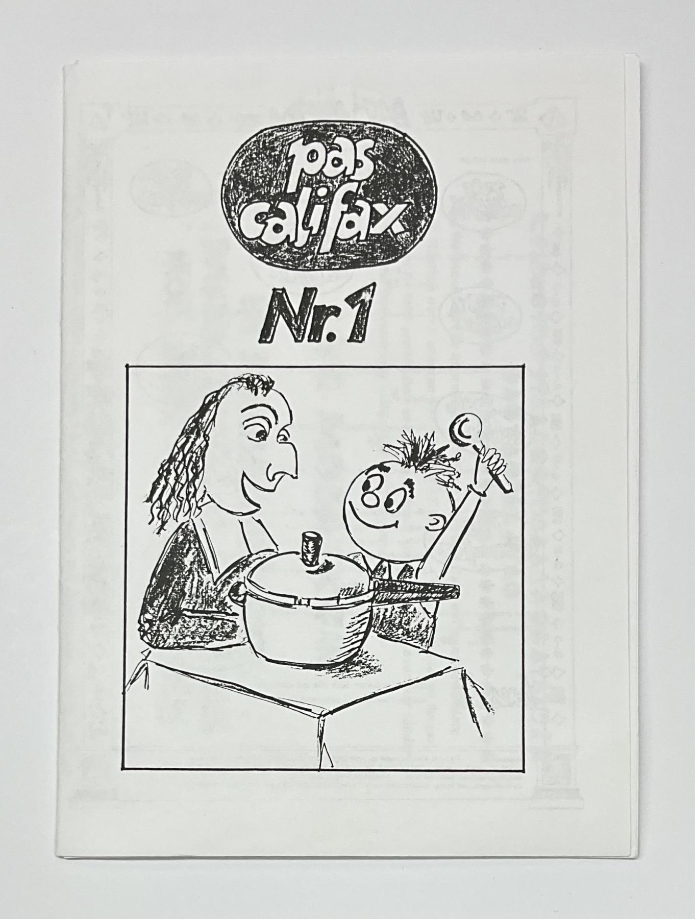 Fanzine Pascalifax Nr. 1