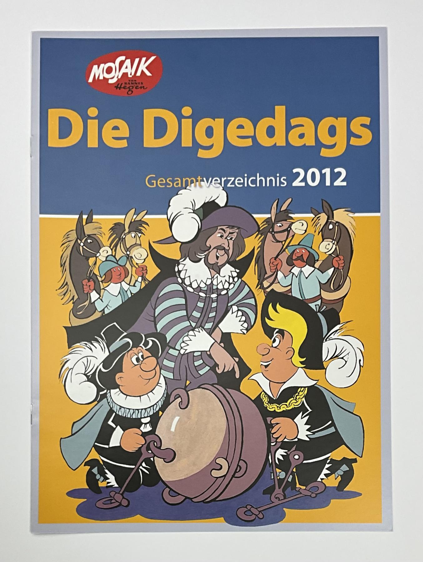 Die Digedags -Gesamtverzeichnis 2012