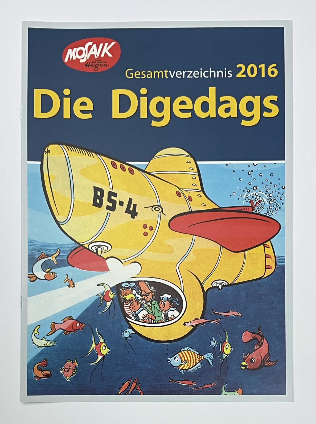 Die Digedags -Gesamtverzeichnis 2016