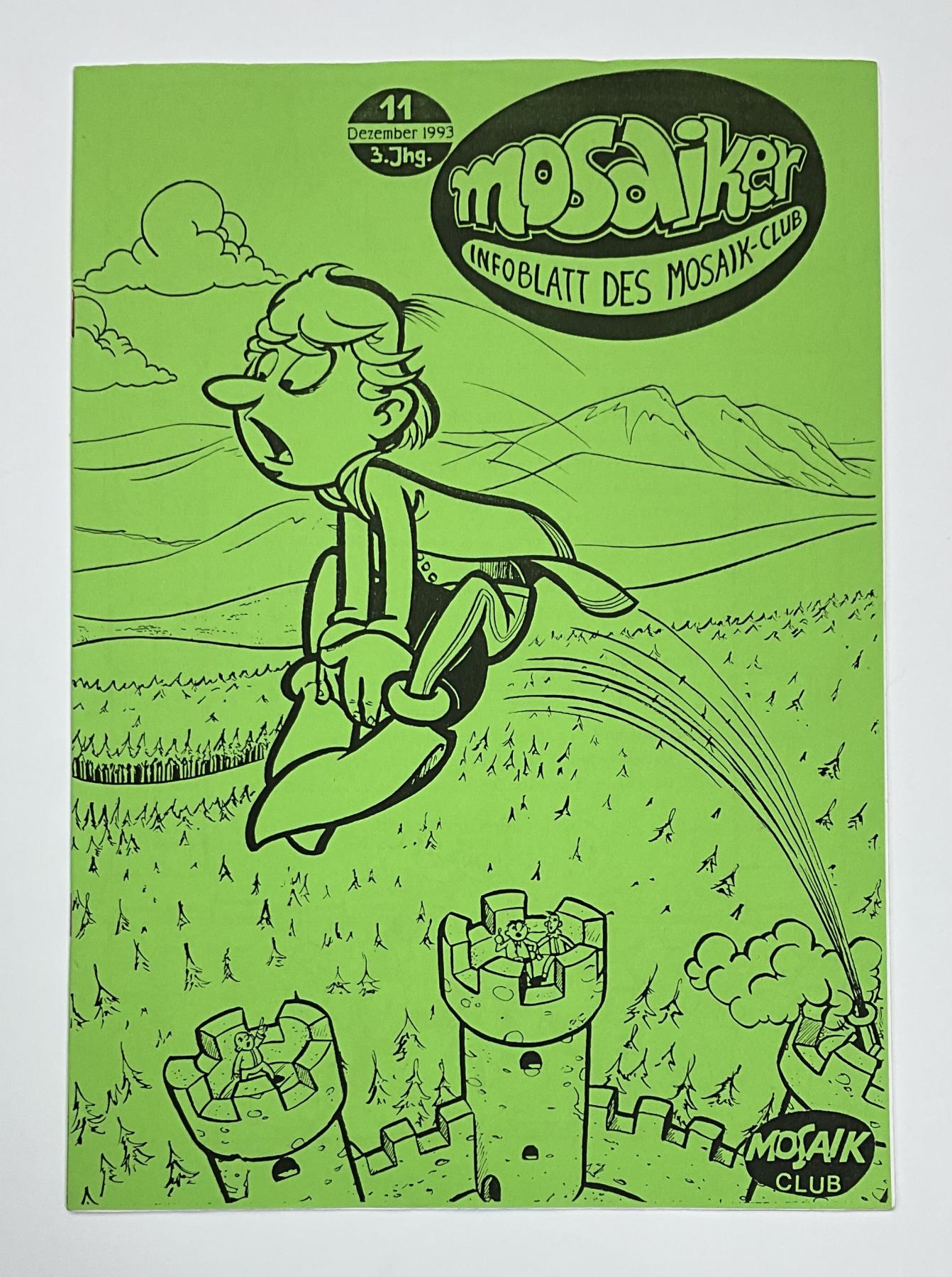 Mosaiker Info-Blatt Nr.11 gr&uuml;n (1993)
