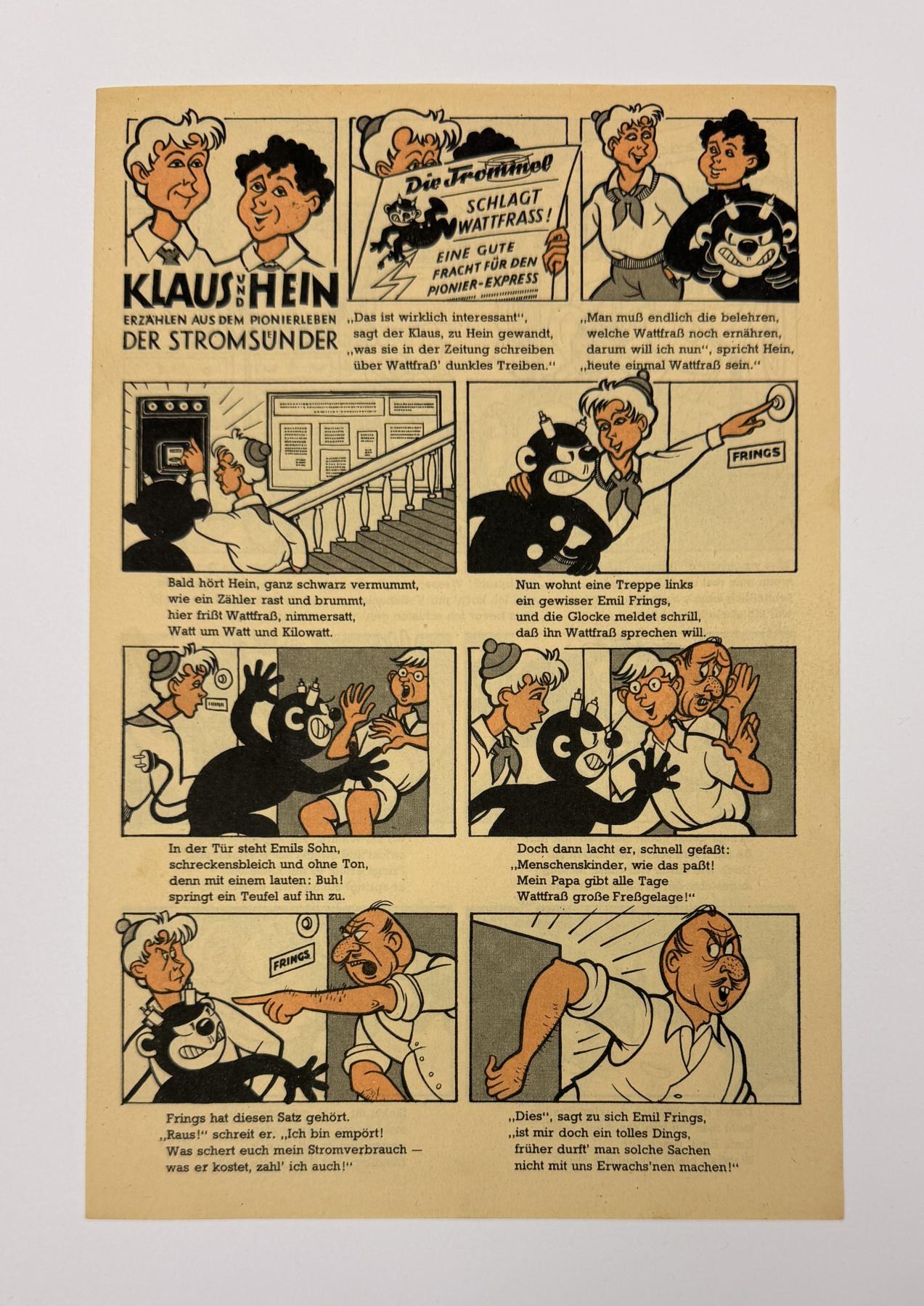 Beilage Digedags Nr. 26 "Der Stroms&uuml;nder"