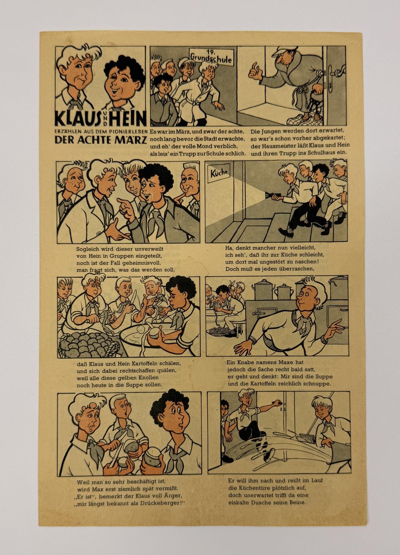 Beilage Digedags Nr. 27 "Der achte M&auml;rz"