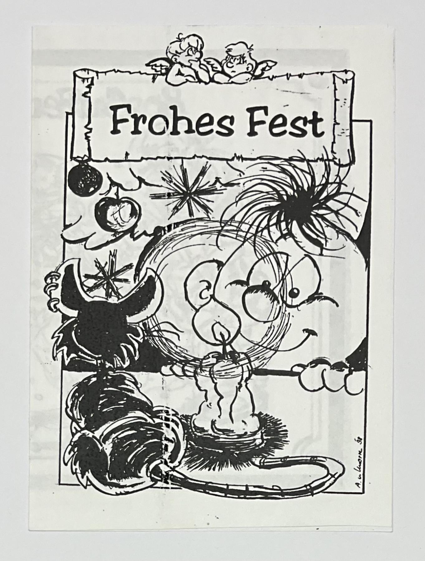 Fanzine Frohes Fest (Weihnachtsbeilage)