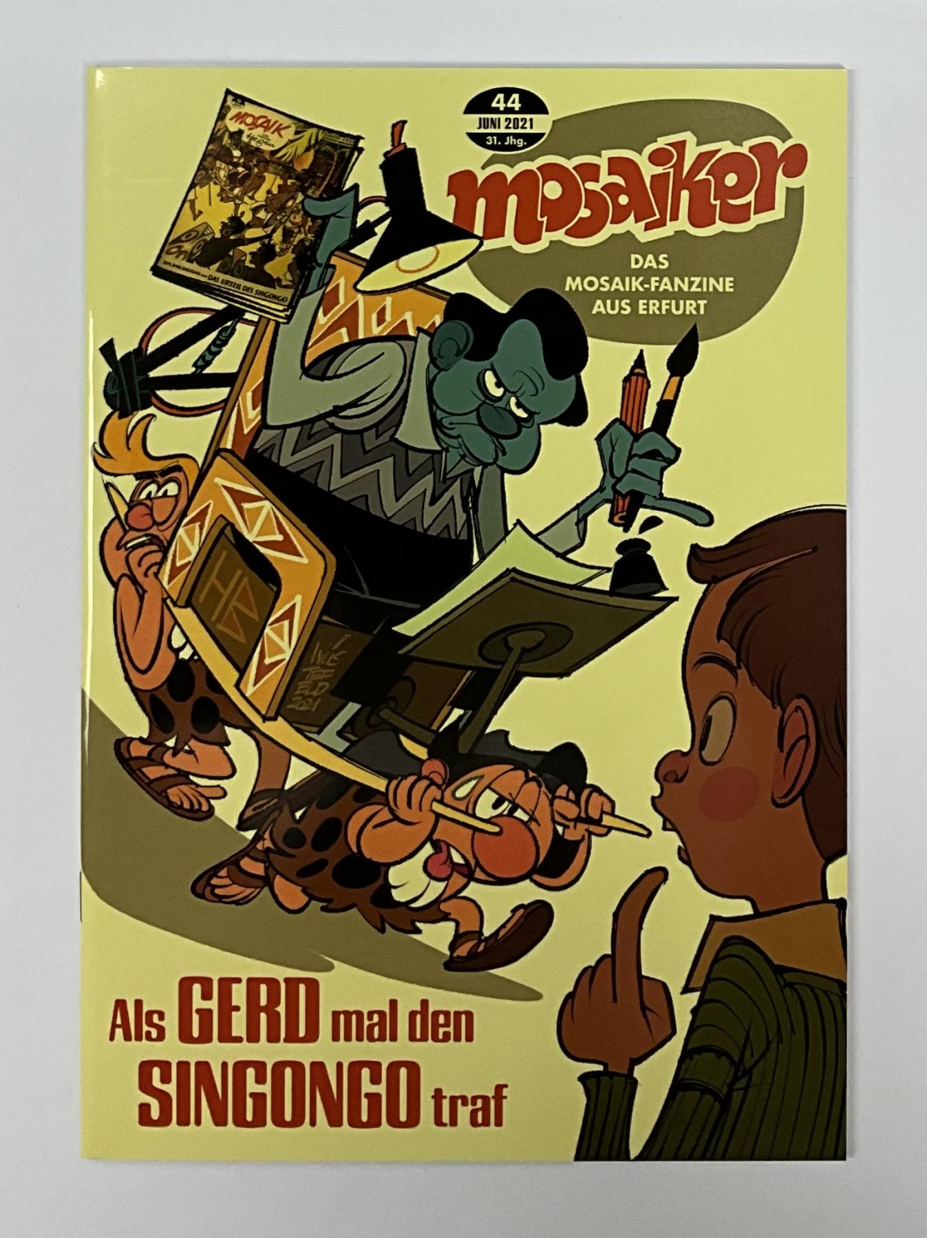 Mosaiker Nr. 44 (2021) - Als Gerd mal den Singongo traf