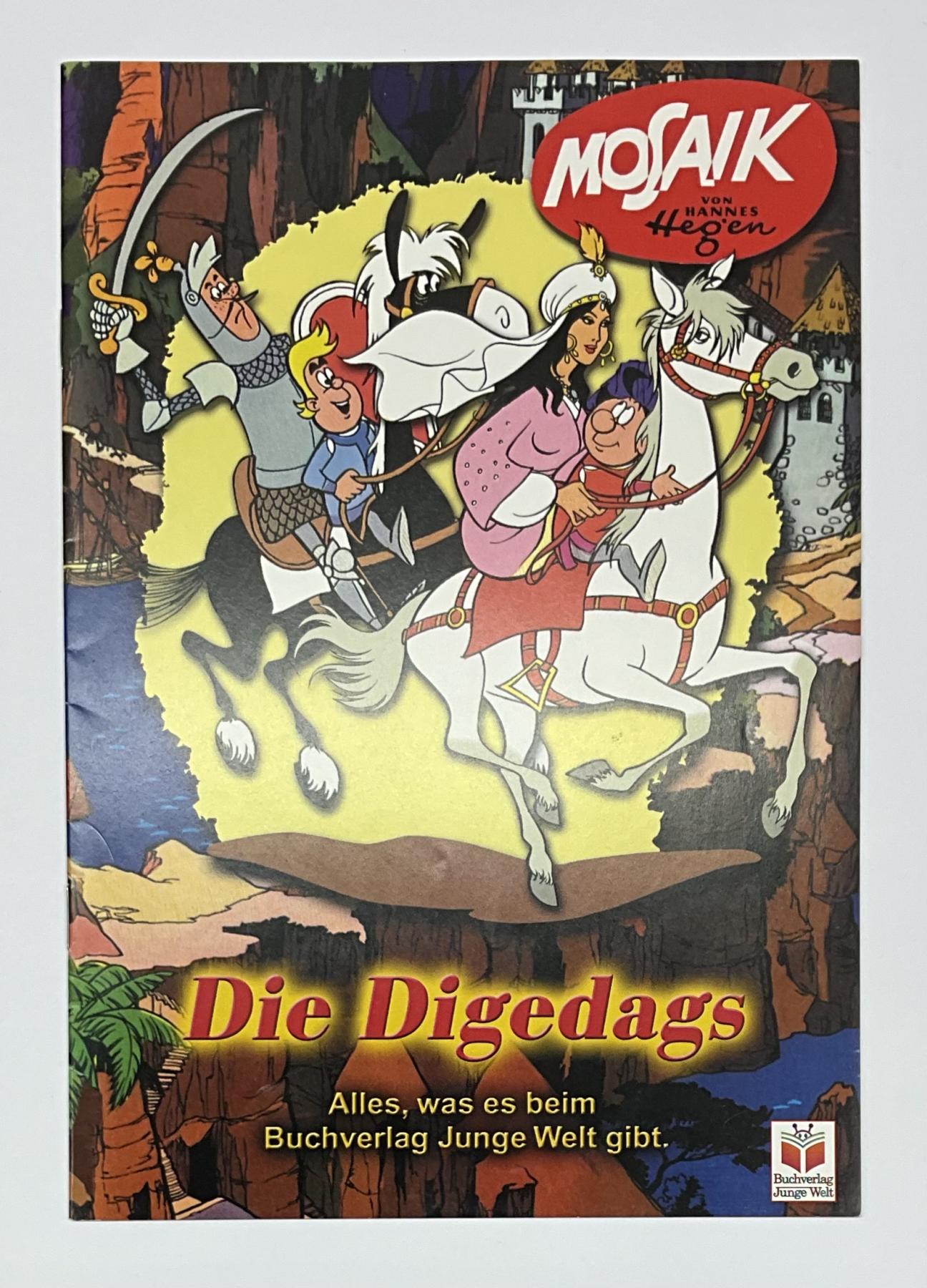 Die Digedags - Alles, was es beim Buchverlag Junge Welt gibt (Verlagsprospekt)
