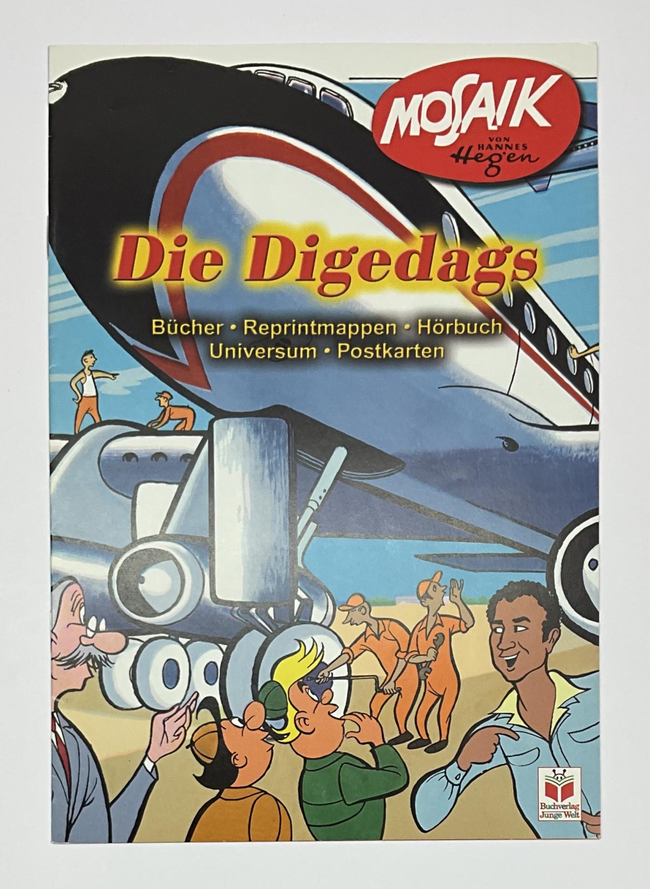 Die Digedags - Verlagsprospekt Junge Welt