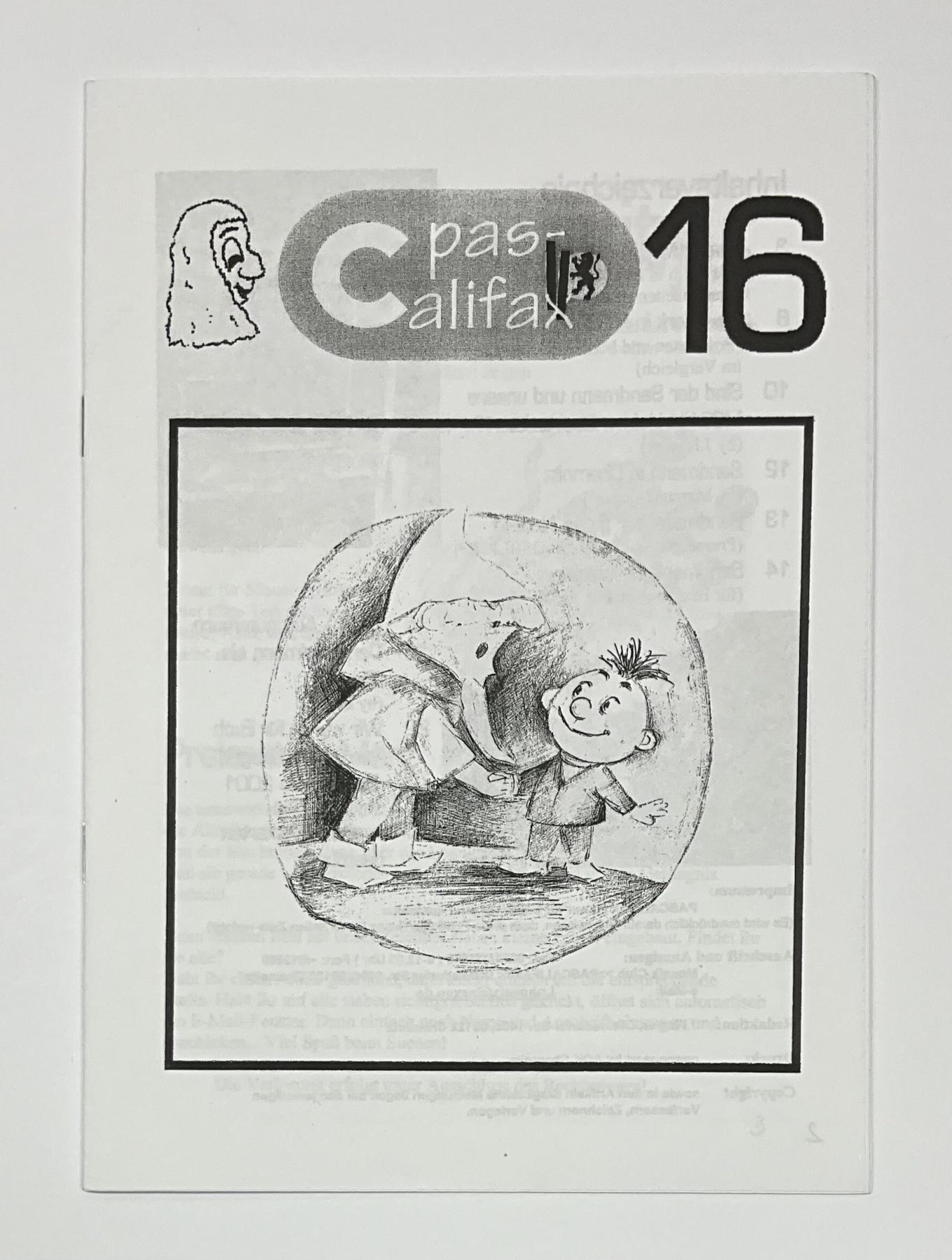 Fanzine Pascalifax Nr. 16