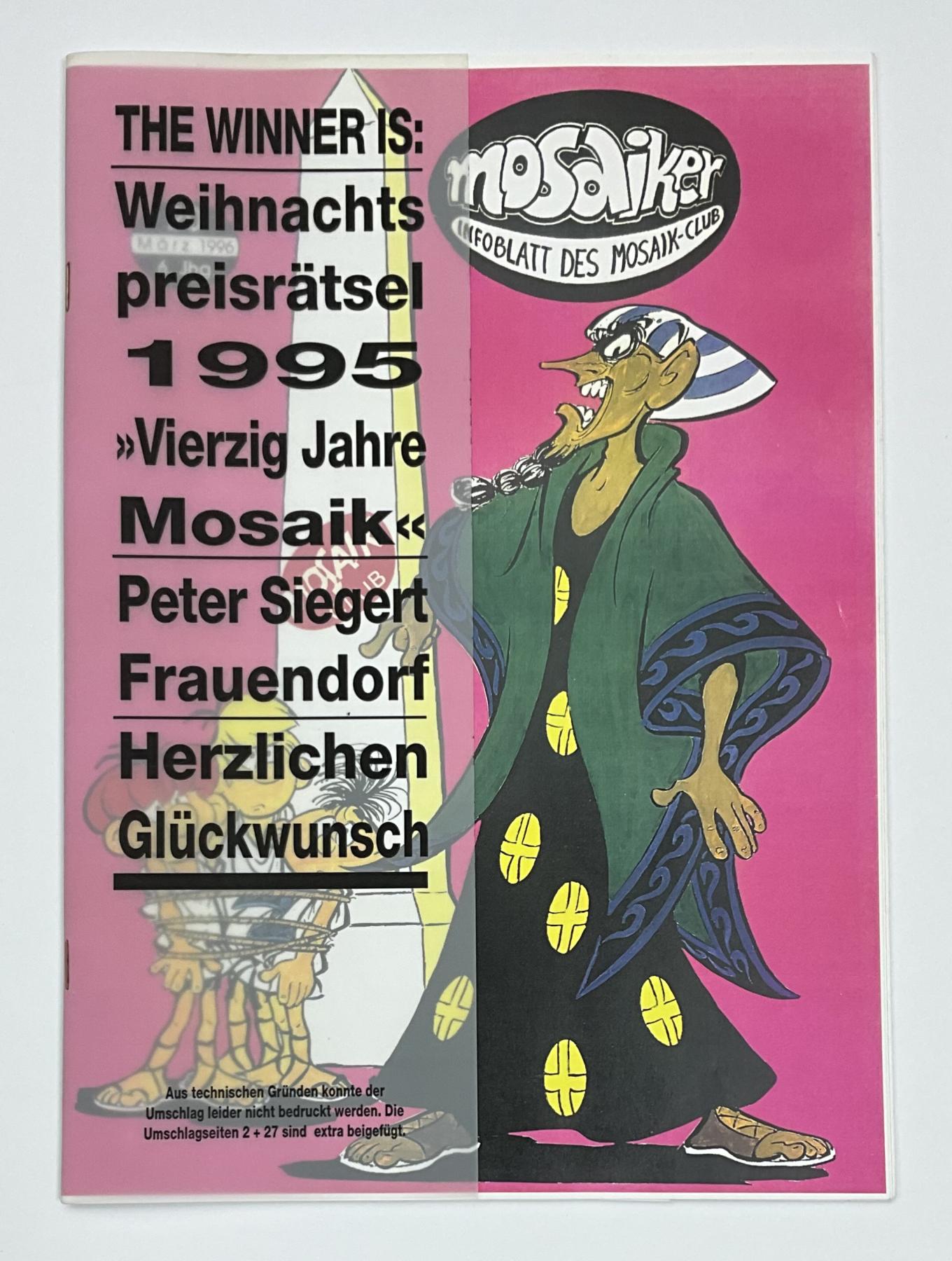 Mosaiker Info-Blatt Nr. 20 (1996)