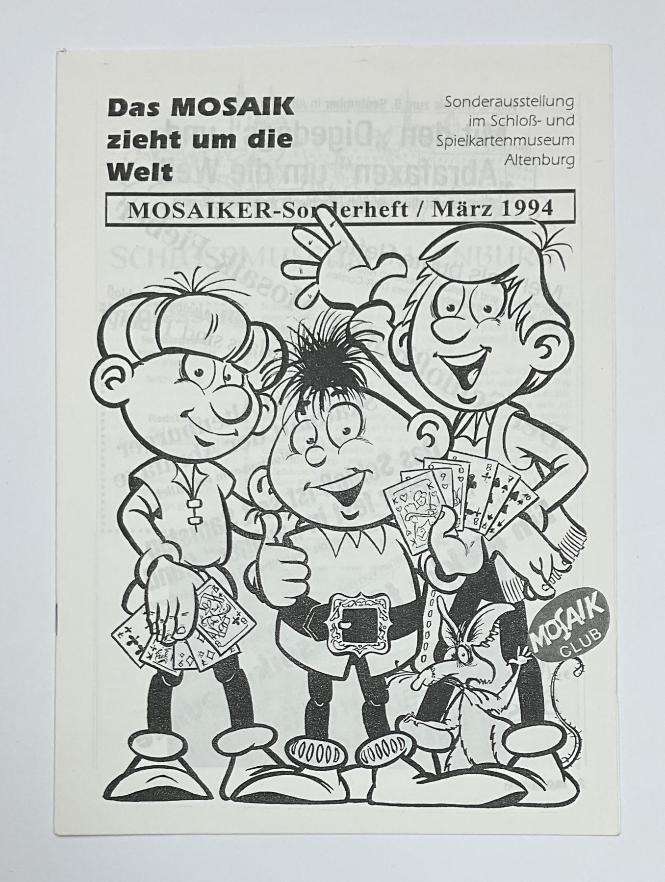 Mosaiker Sonderheft (M&auml;rz 1994) - wei&szlig;