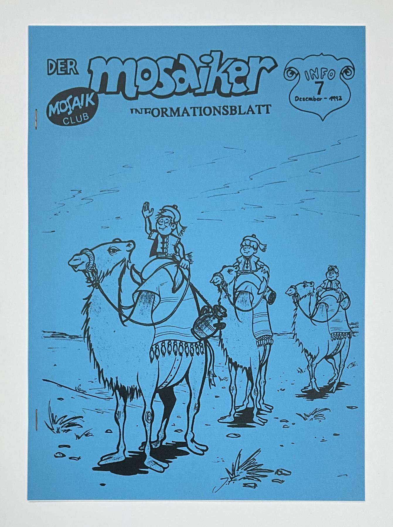 Mosaiker Info-Blatt Nr. 7/2 (1992)