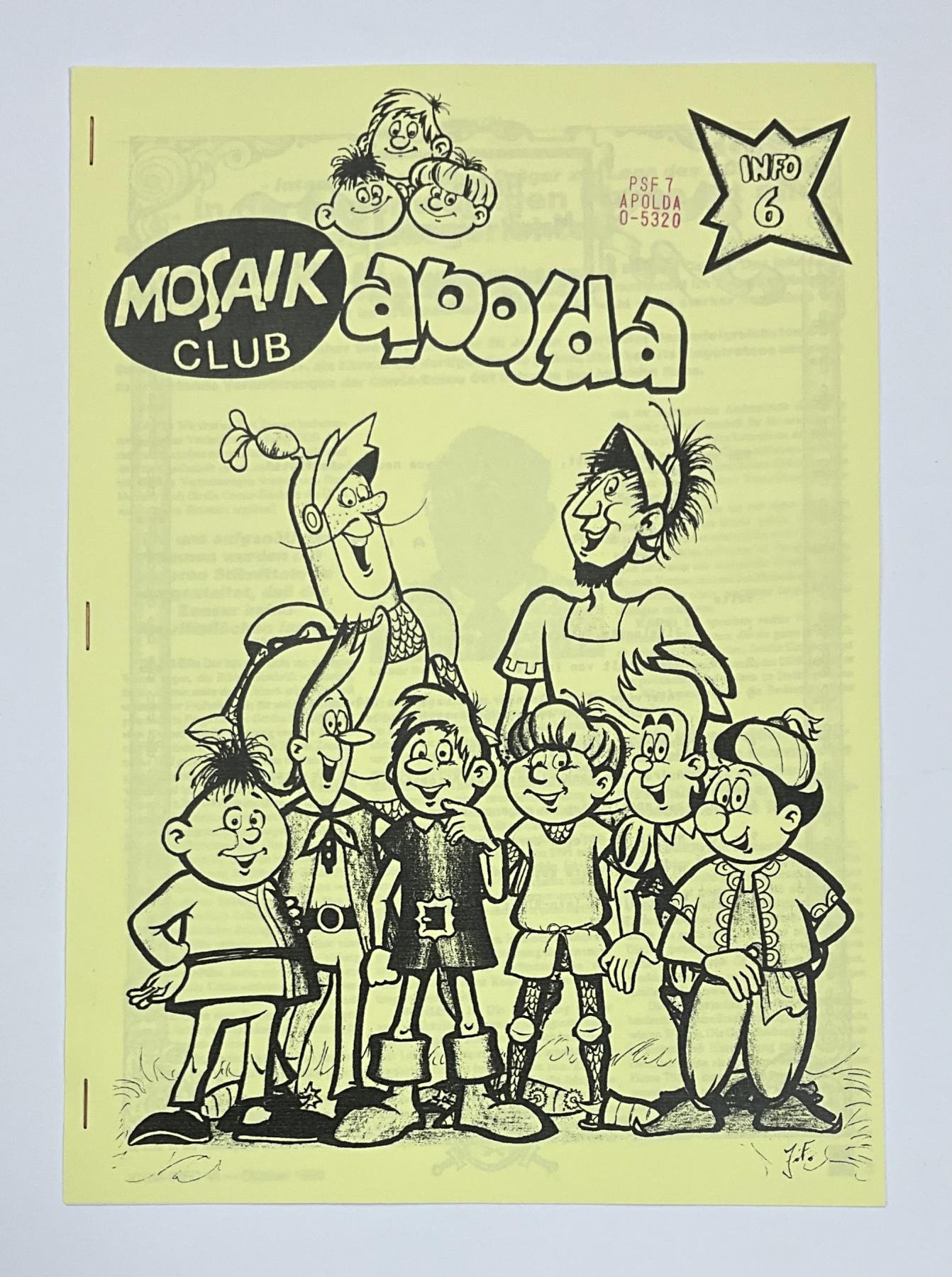 Mosaiker Info-Blatt Nr. 6/2 (1992)