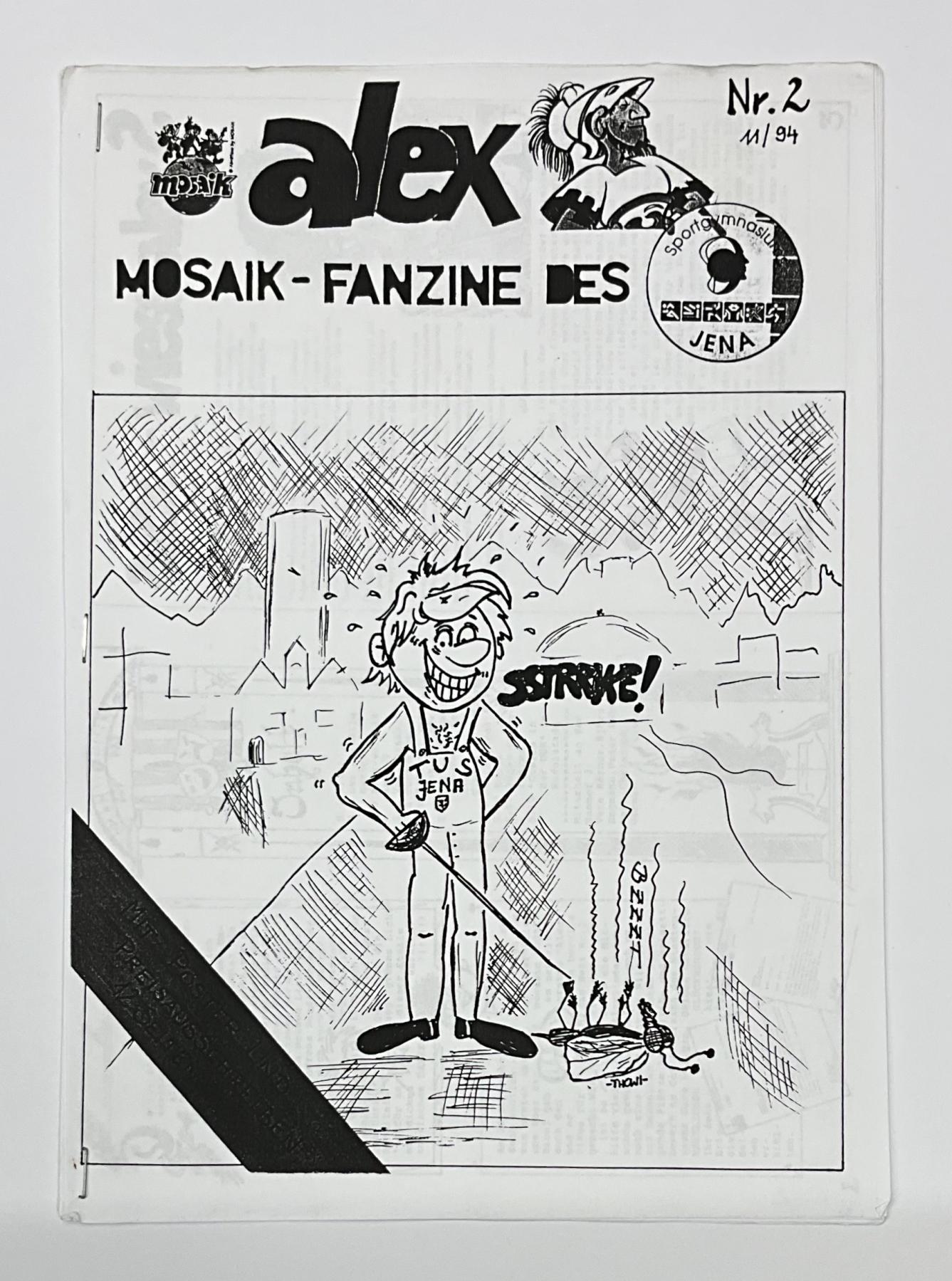 Alex Mosaik-Fanzine des Sportgymnasiums Jena Nr. 2 (1994)