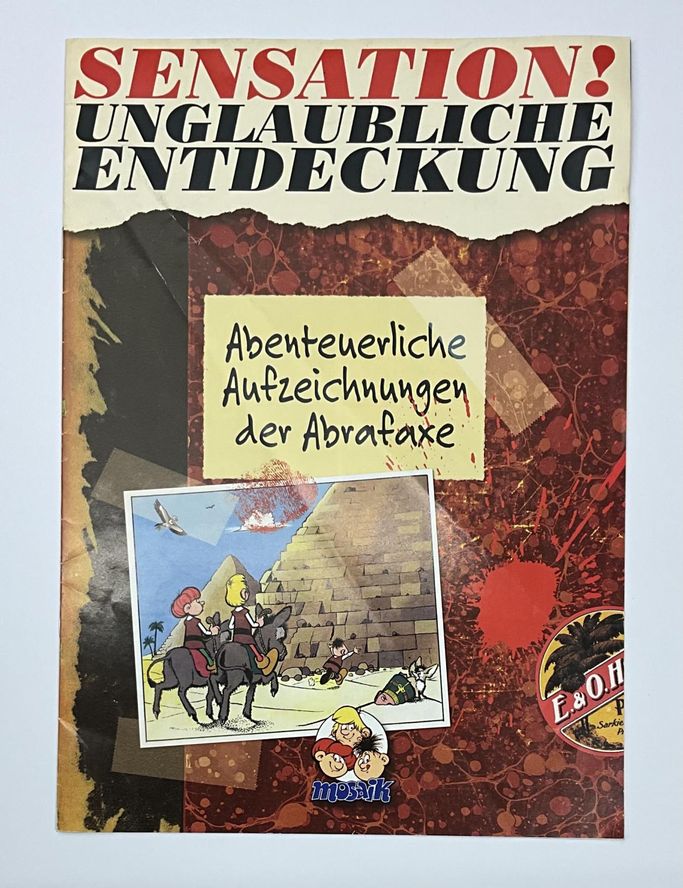 Sensation! - Abenteuerliche Aufzeichnungen der Abrafaxe