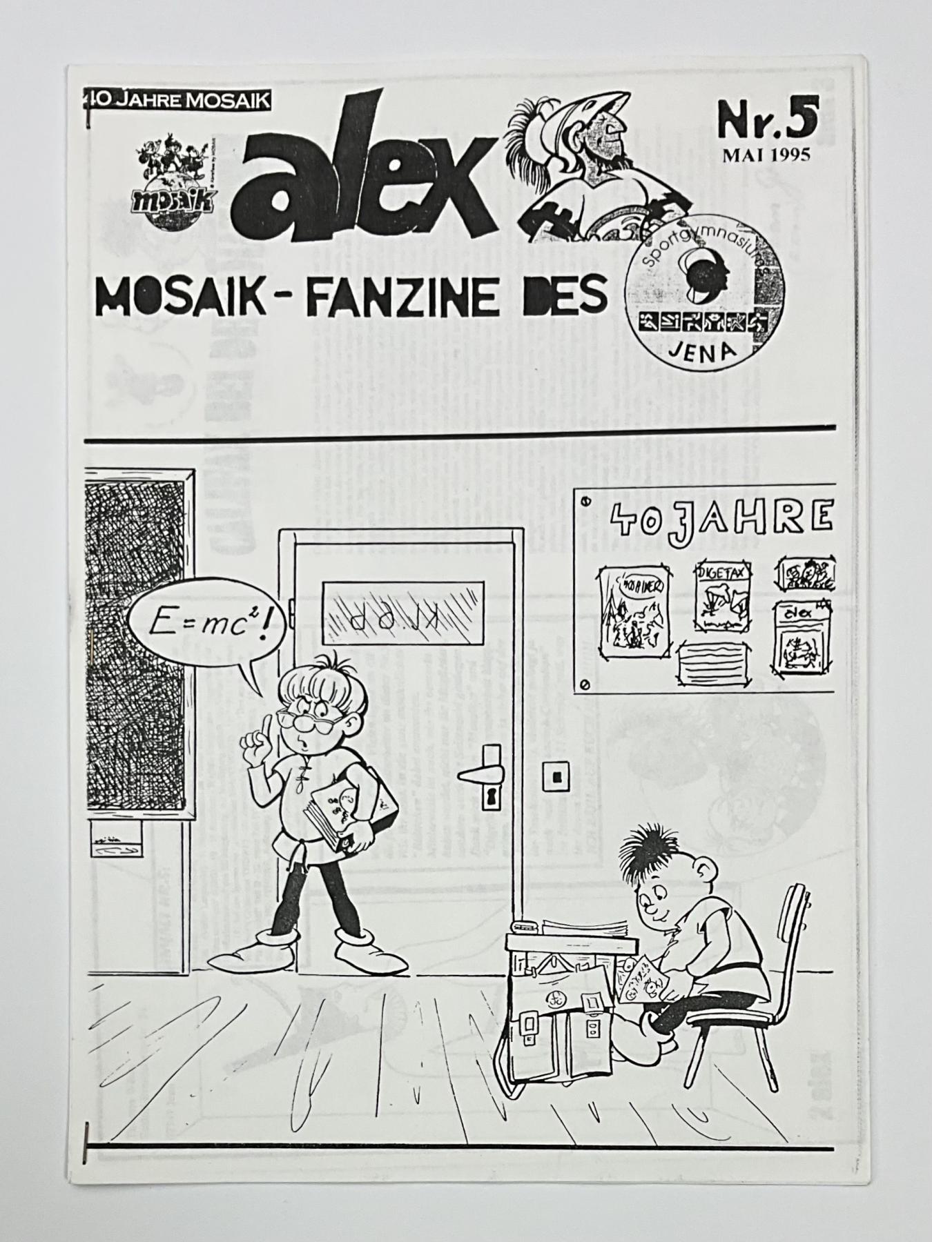 Alex Mosaik-Fanzine des Sportgymnasiums Jena Nr. 5 (1995)