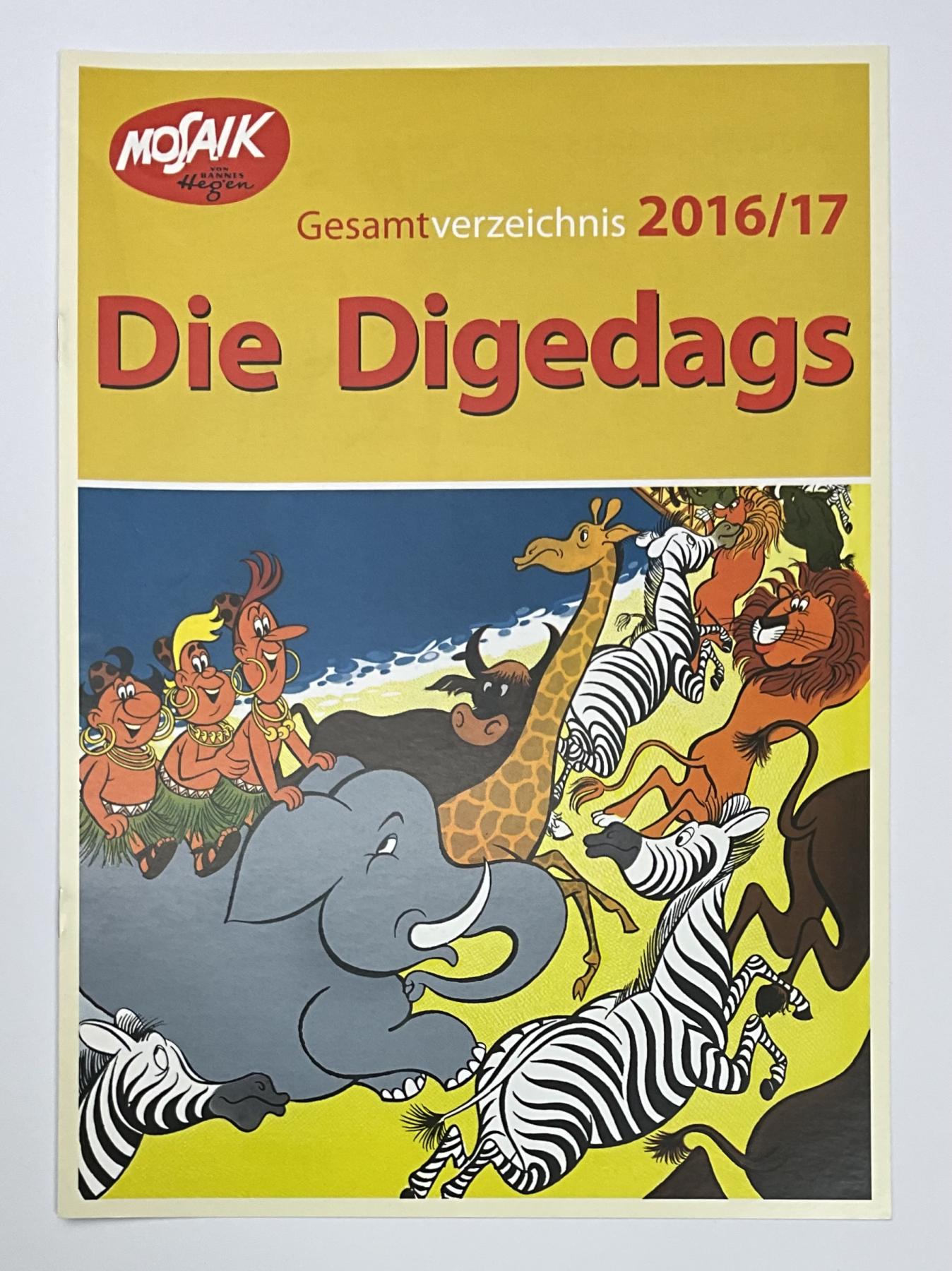 Die Digedags -Gesamtverzeichnis 2016/17