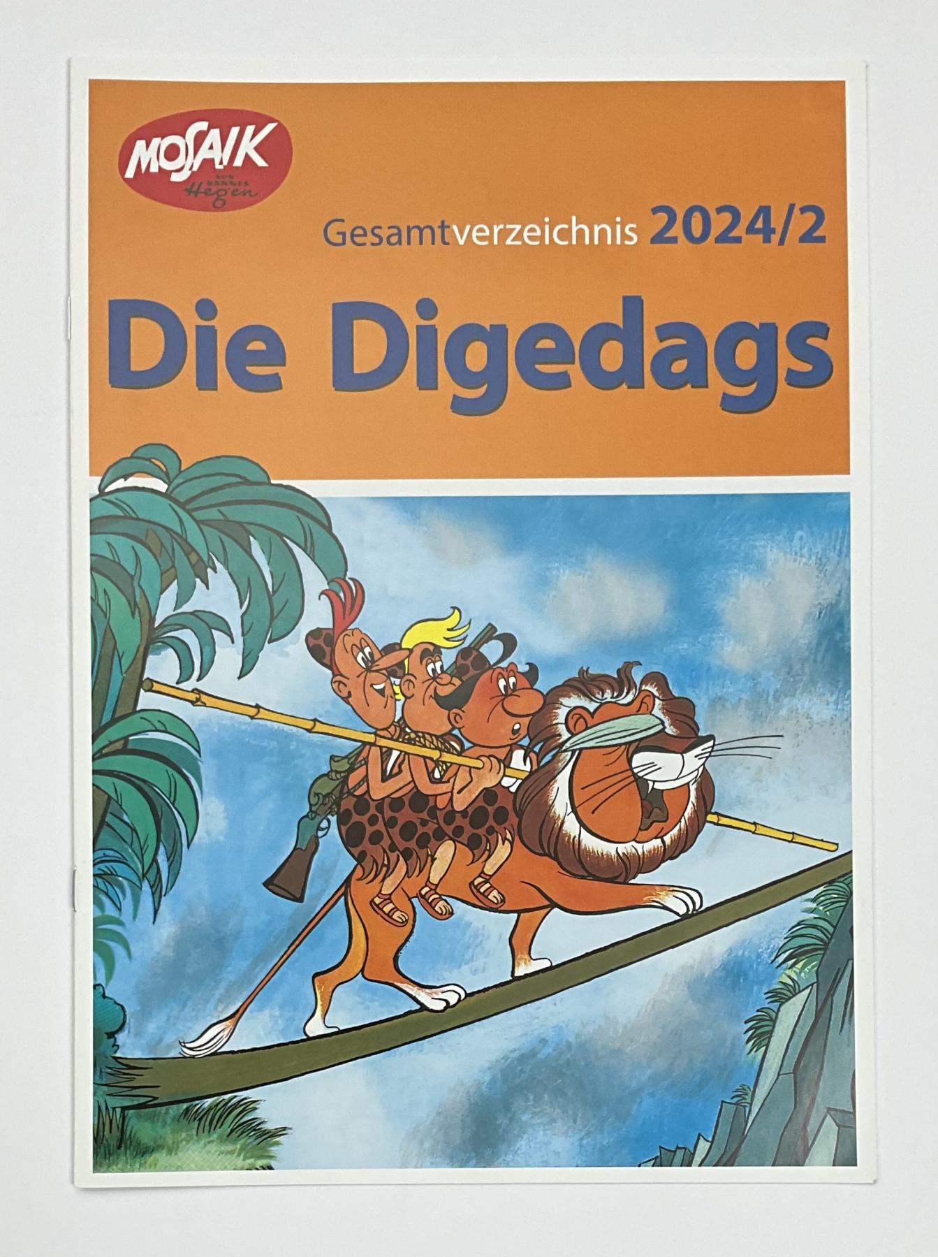 Die Digedags -Gesamtverzeichnis 2024/2
