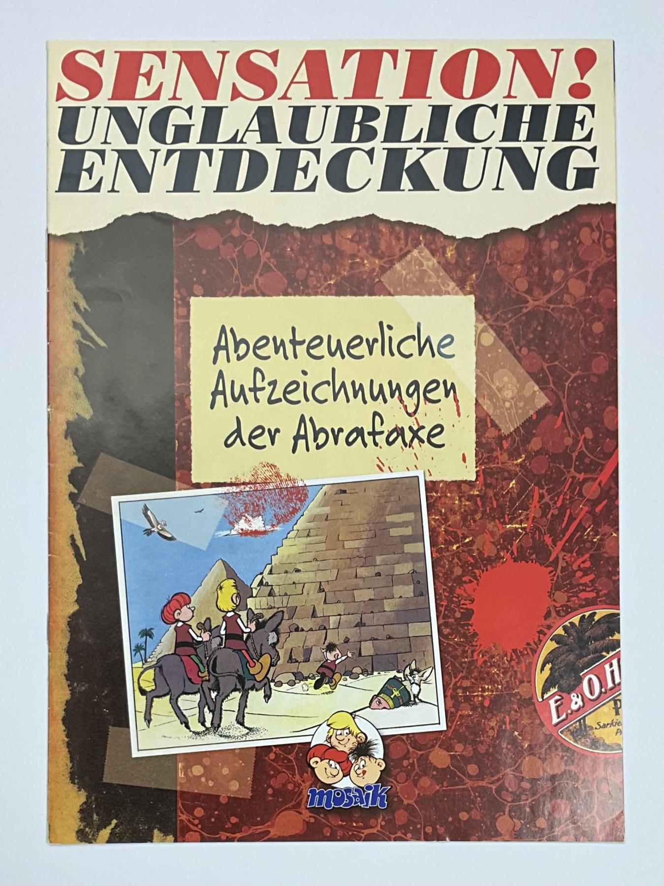 Sensation! - Abenteuerliche Aufzeichnungen der Abrafaxe (1)