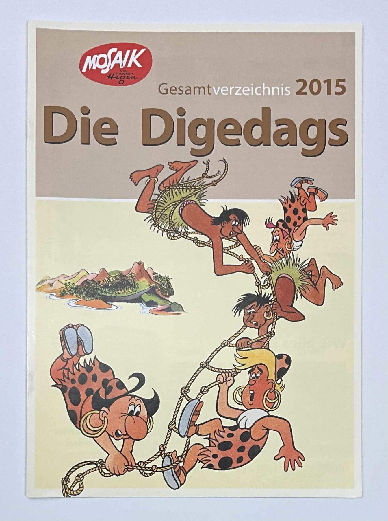 Die Digedags -Gesamtverzeichnis 2015/1