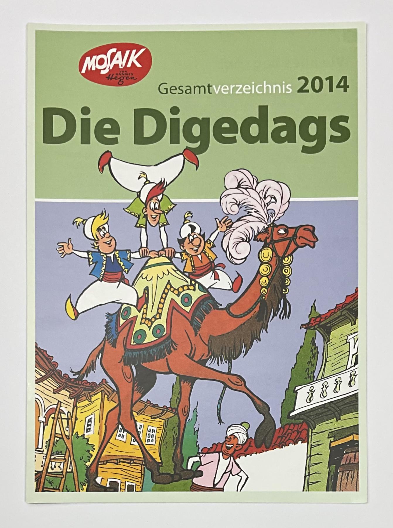 Die Digedags -Gesamtverzeichnis 2014/1