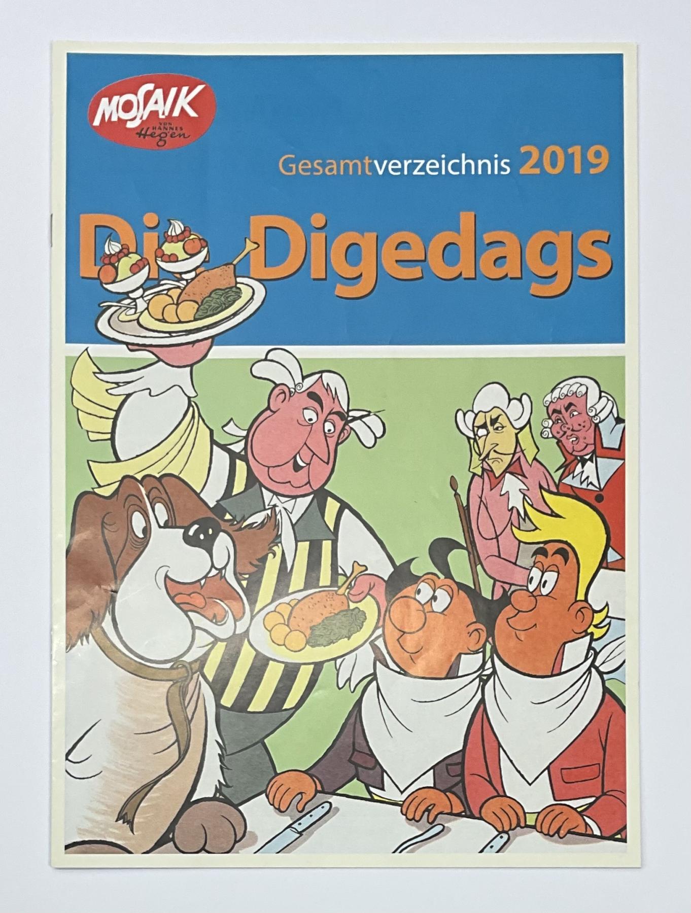 Die Digedags -Gesamtverzeichnis 2019/1