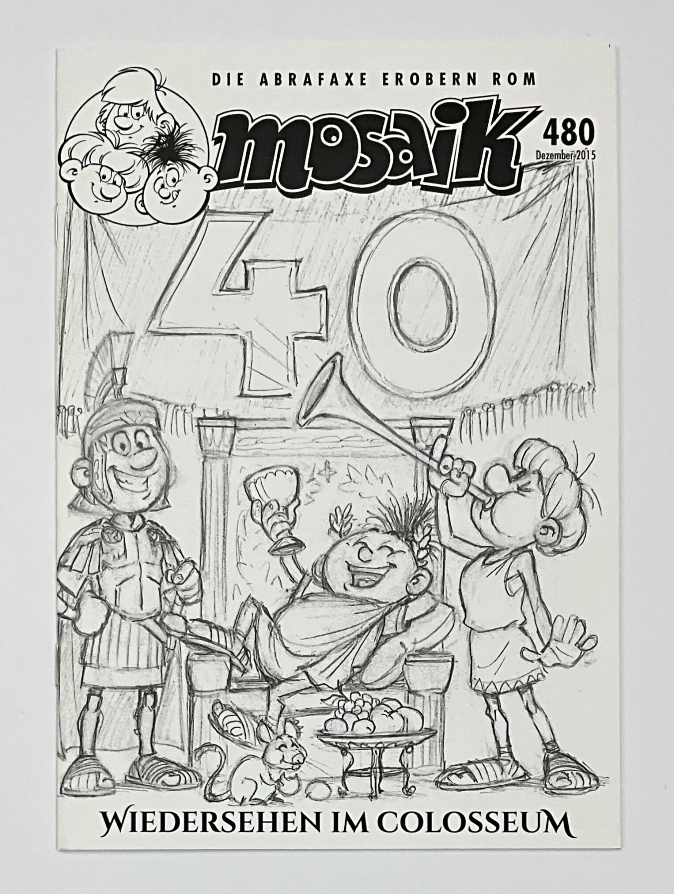 Abrafaxe Sonderausgabe schwarz-wei&szlig; Nr. 480