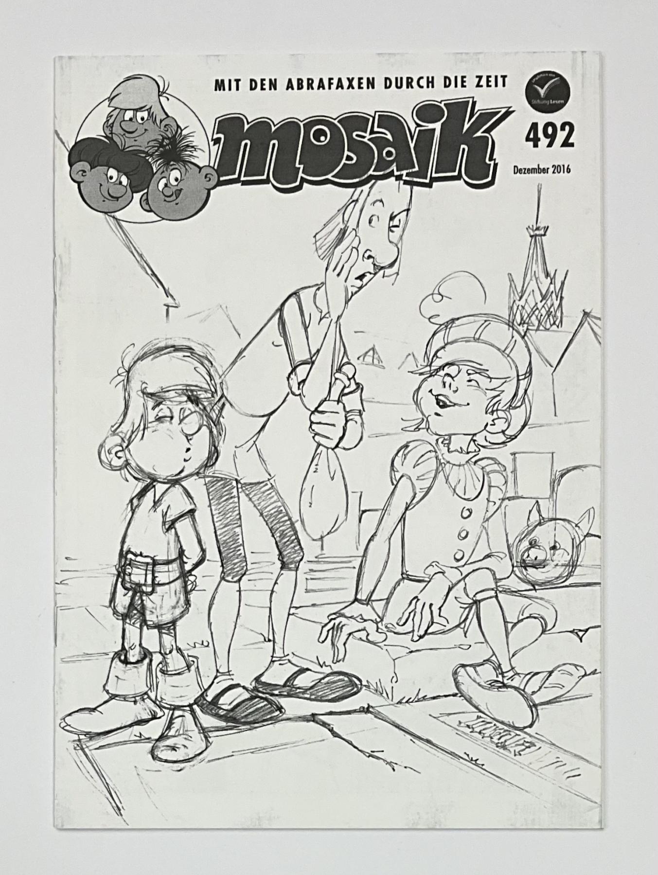 Abrafaxe Sonderausgabe schwarz-wei&szlig; Nr. 492