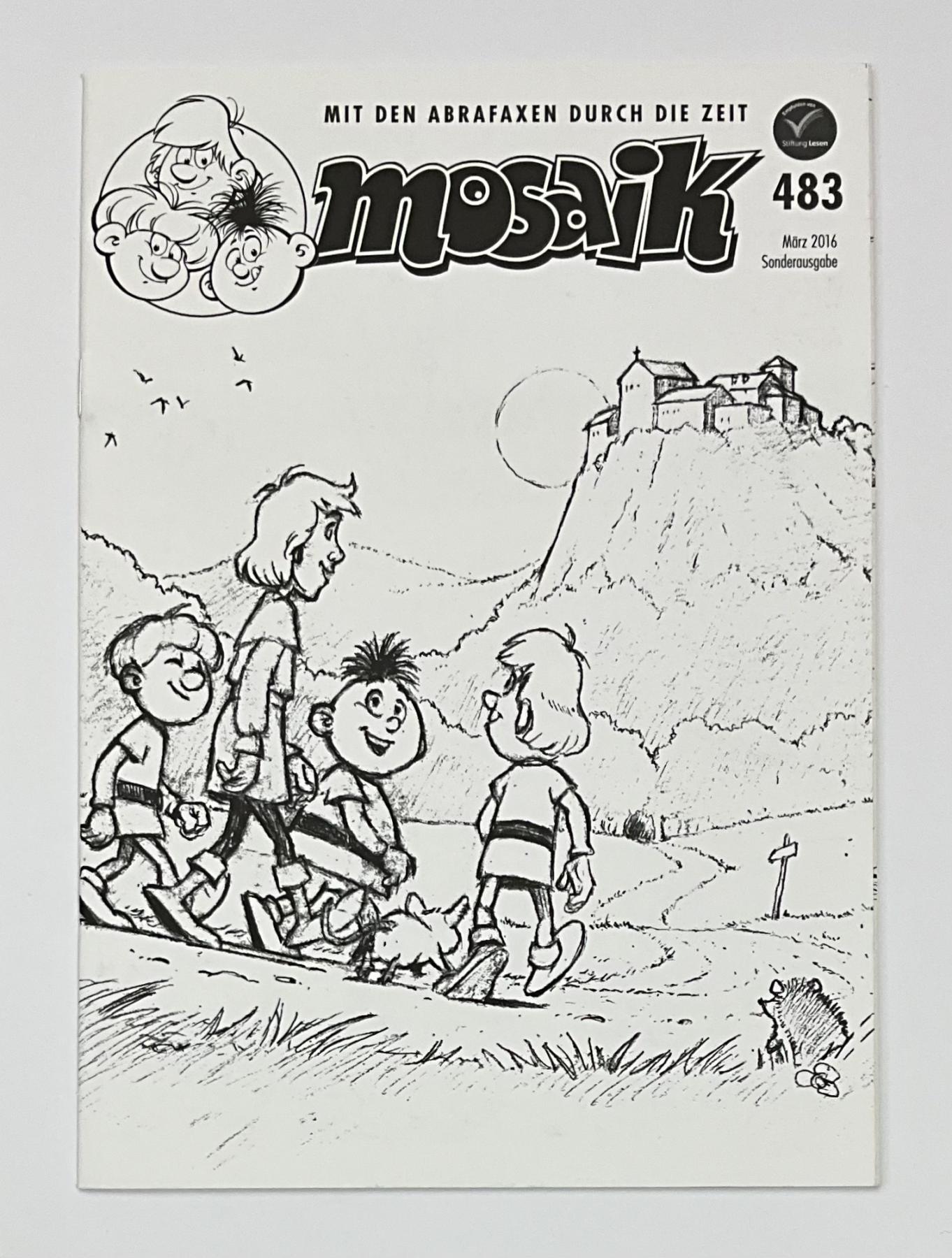 Abrafaxe Sonderausgabe schwarz-wei&szlig; Nr. 483