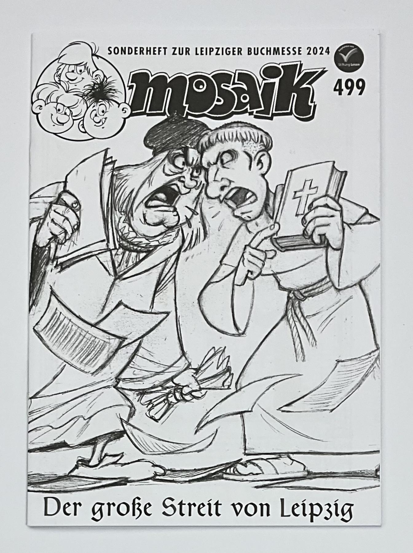 Abrafaxe Sonderausgabe schwarz-wei&szlig; Nr. 499