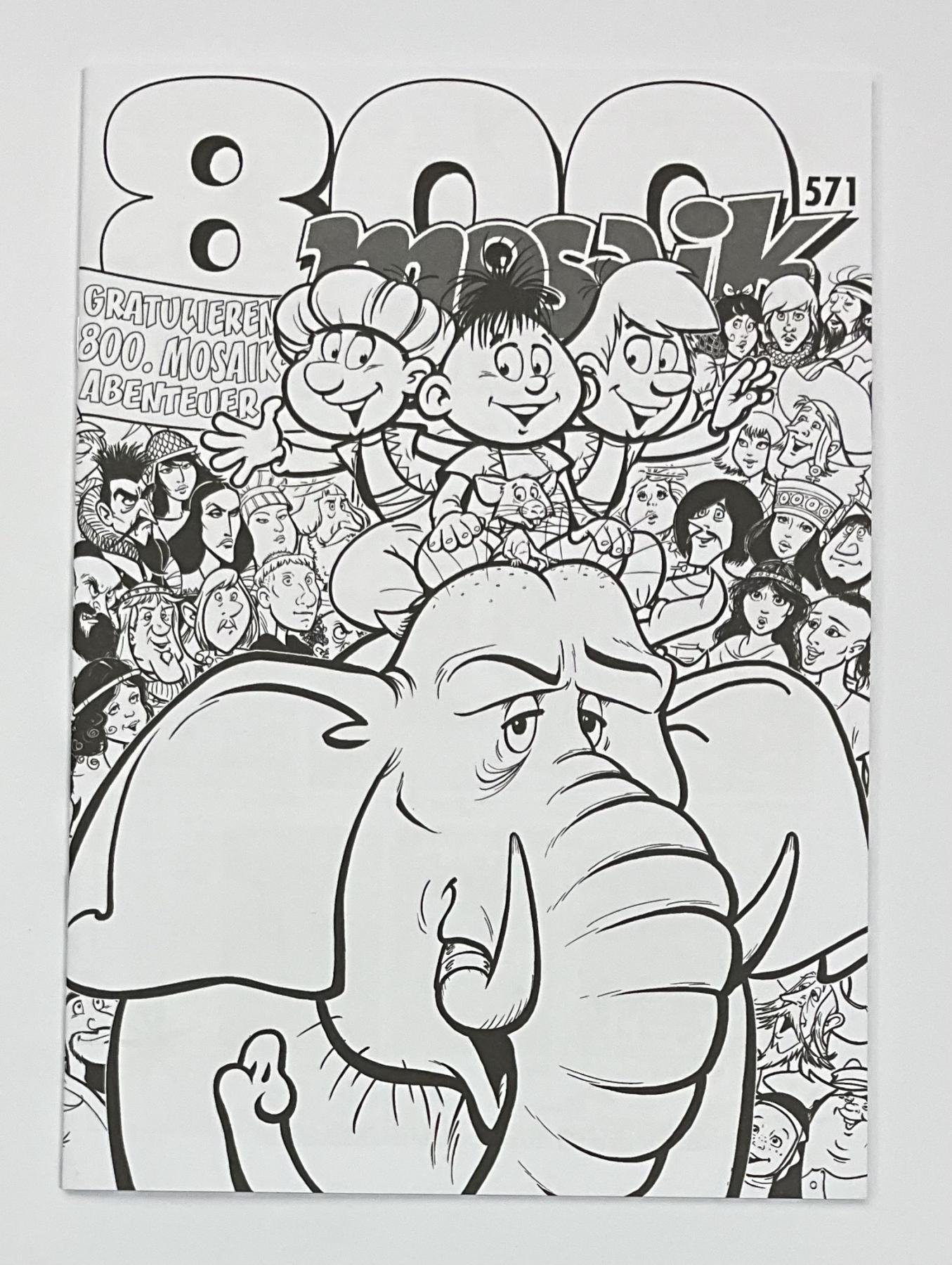 Abrafaxe Sonderausgabe schwarz-wei&szlig; Nr. 571