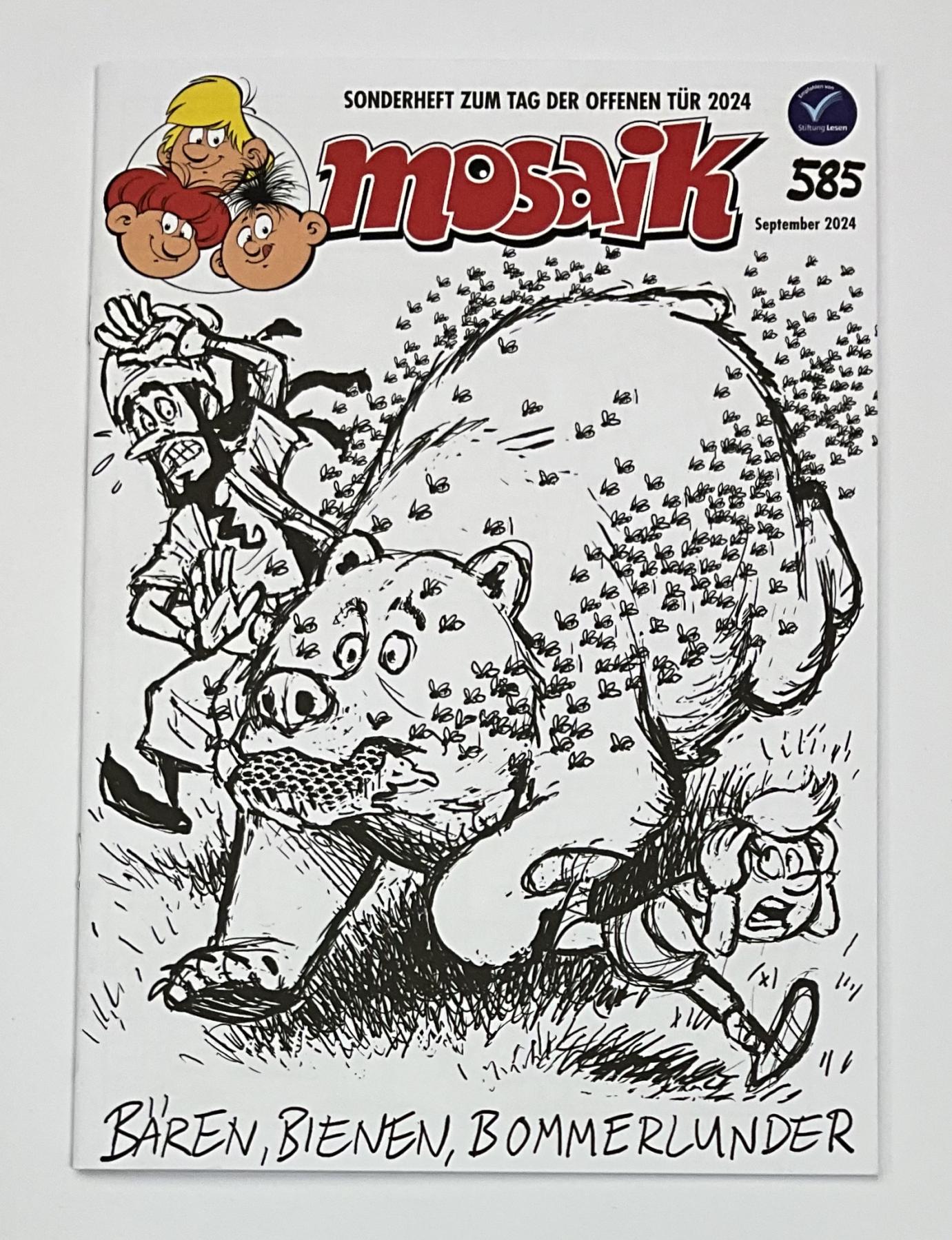 Abrafaxe Sonderausgabe schwarz-wei&szlig; Nr. 585