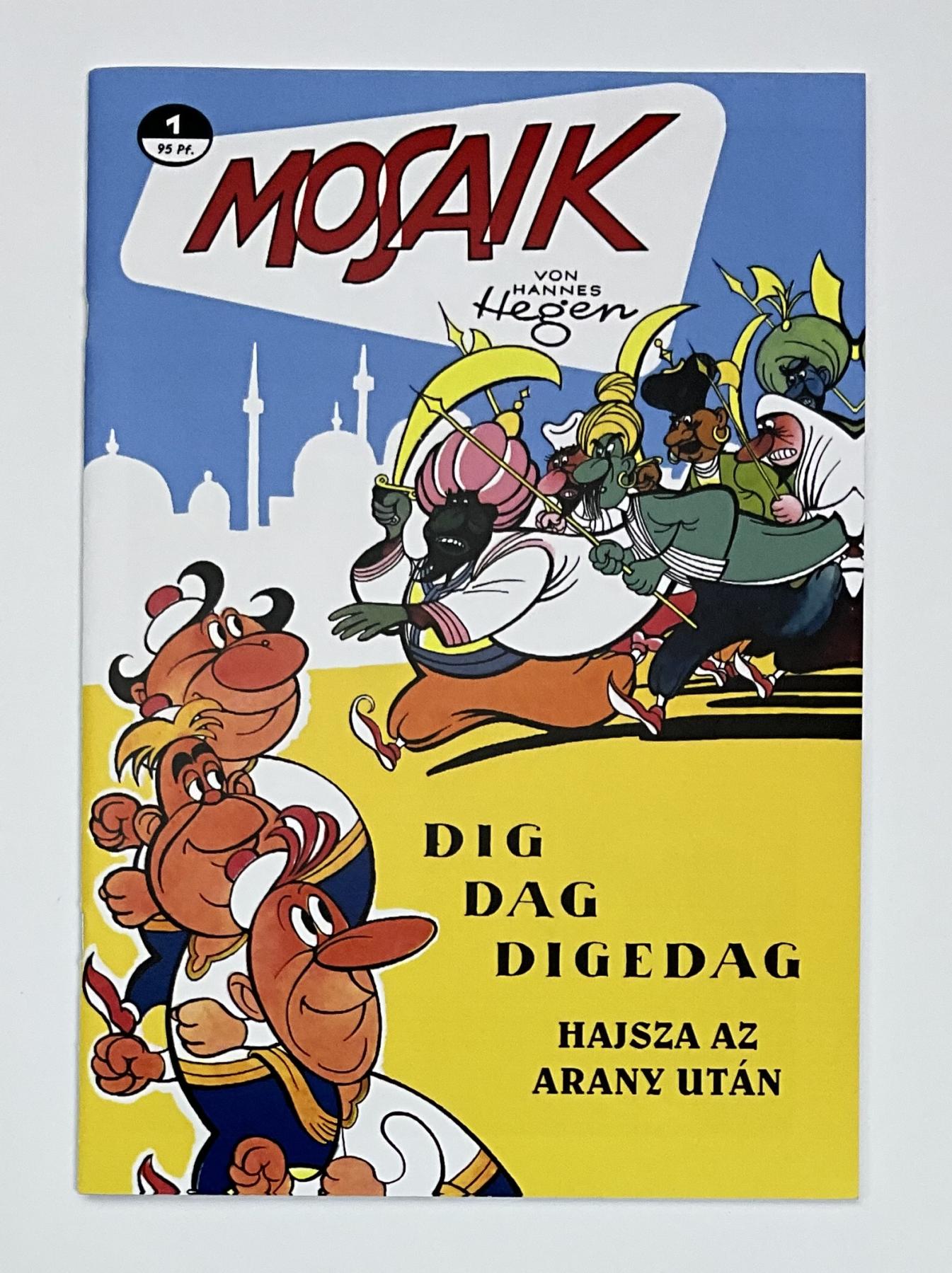 Fanzine Ungarn Nr. 1 "Dig, Dag, Digedag hajsza az arany ut&aacute;n"